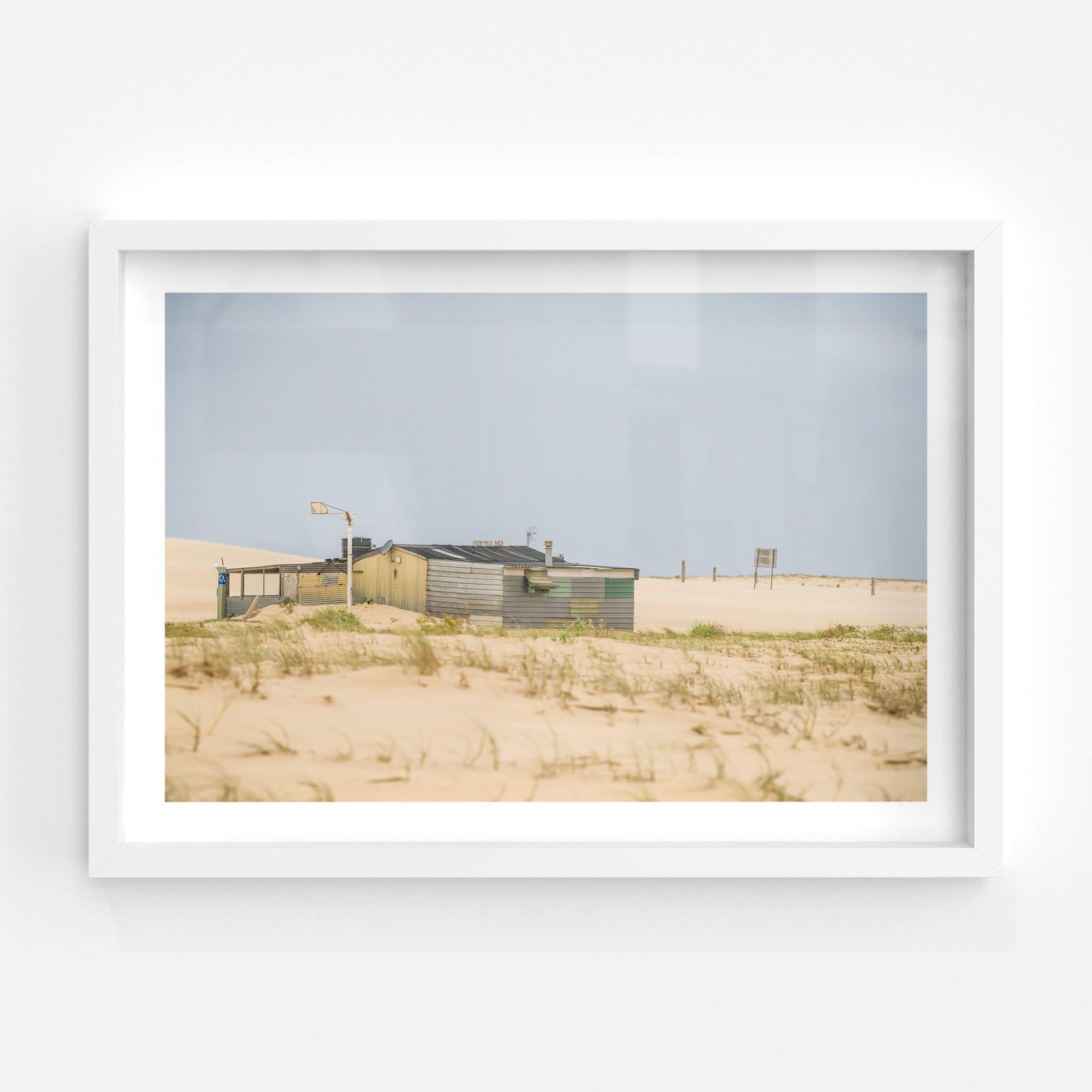 Back of the Ranch | Tin City Fine Art Print - Lost Collective Shop