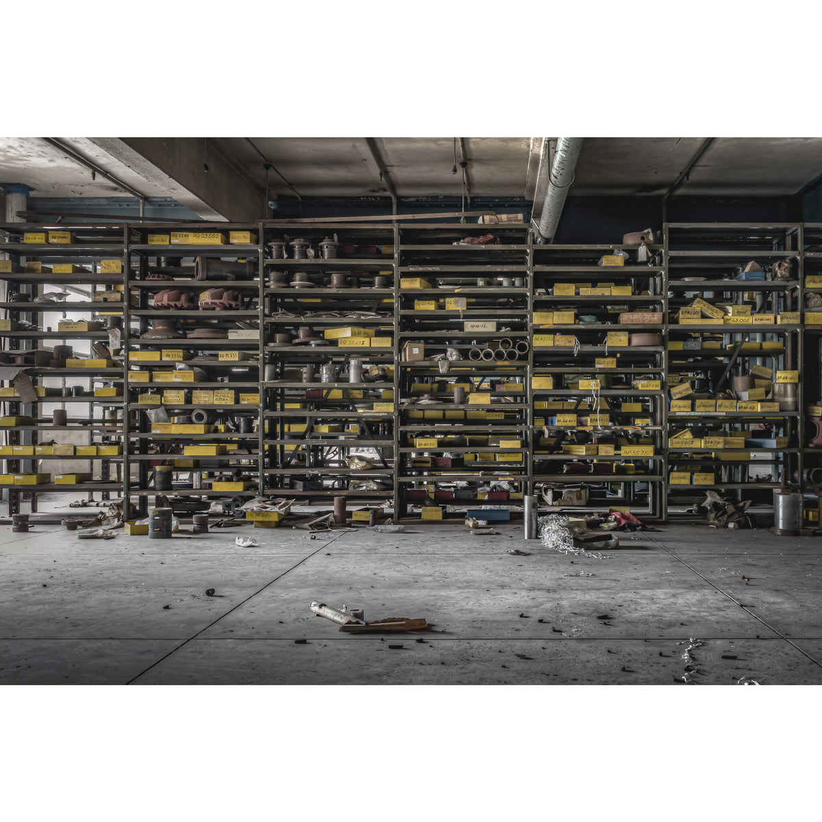 A Mechanical Store | Wangi Power Station Fine Art Print - Lost Collective Shop