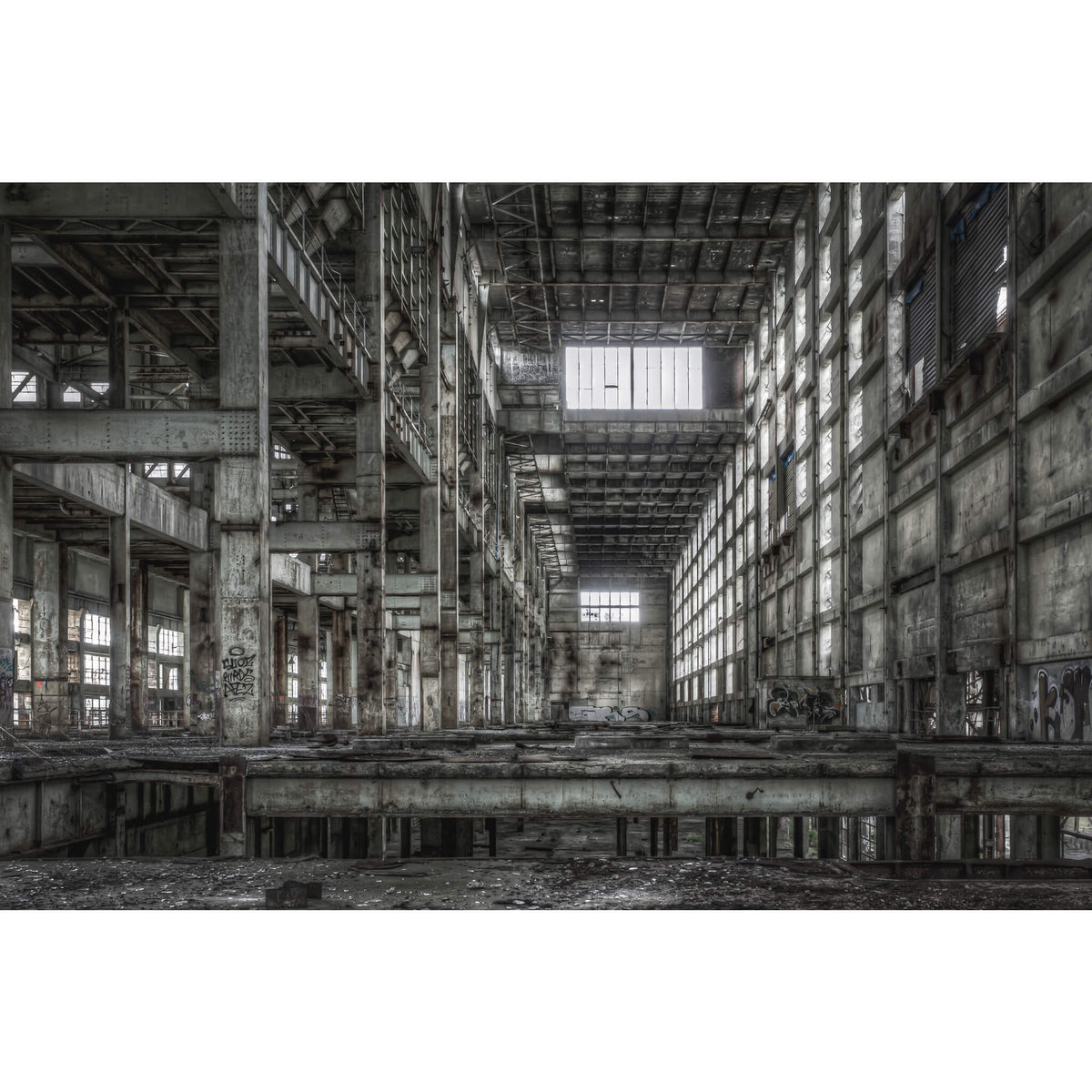 Boiler House B Station Looking Towards A | Wangi Power Station Fine Art Print - Lost Collective Shop