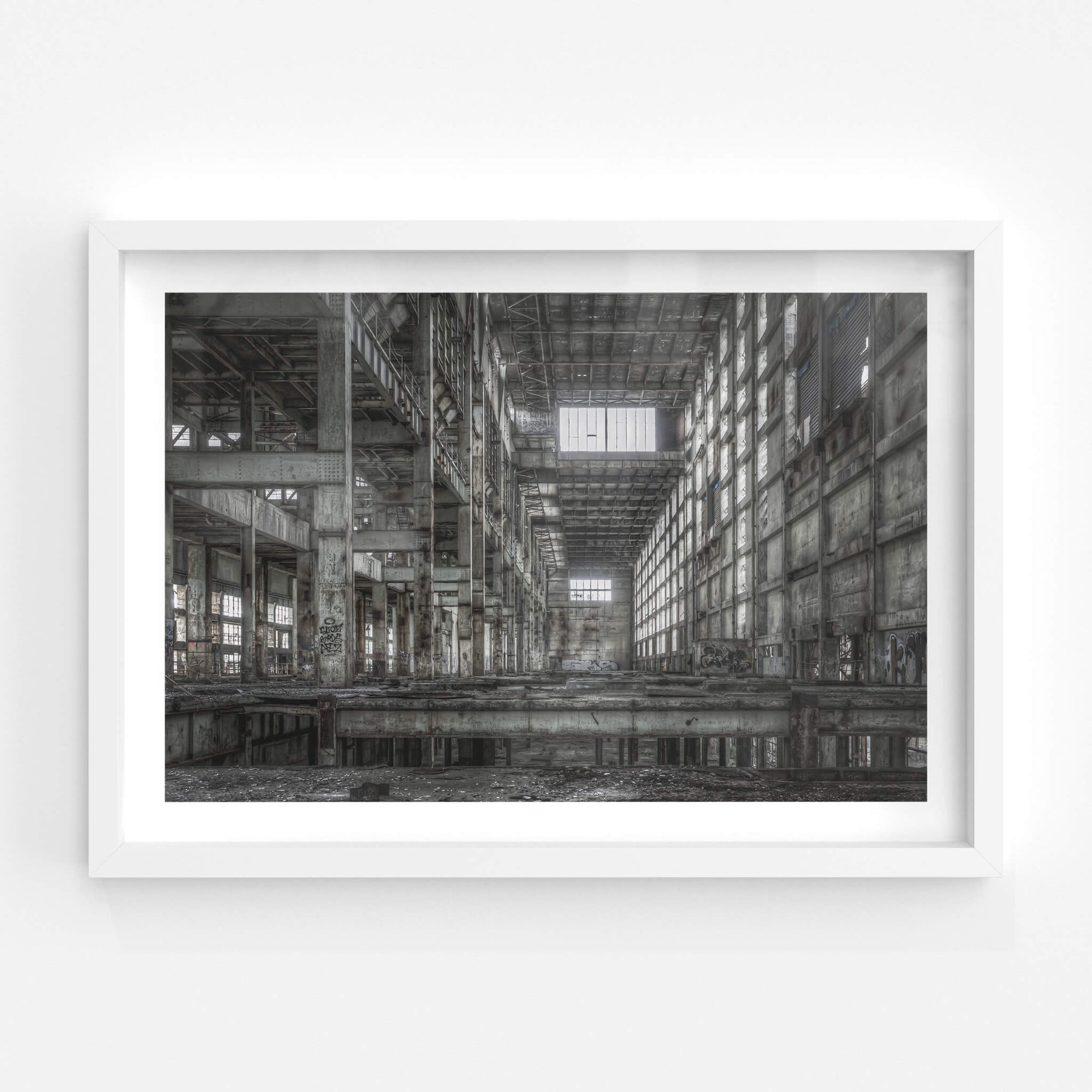 Boiler House B Station Looking Towards A | Wangi Power Station Fine Art Print - Lost Collective Shop