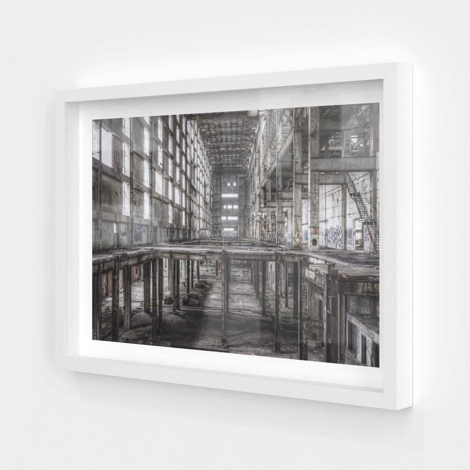 Boiler House Looking From A Station To B | Wangi Power Station Fine Art Print - Lost Collective Shop