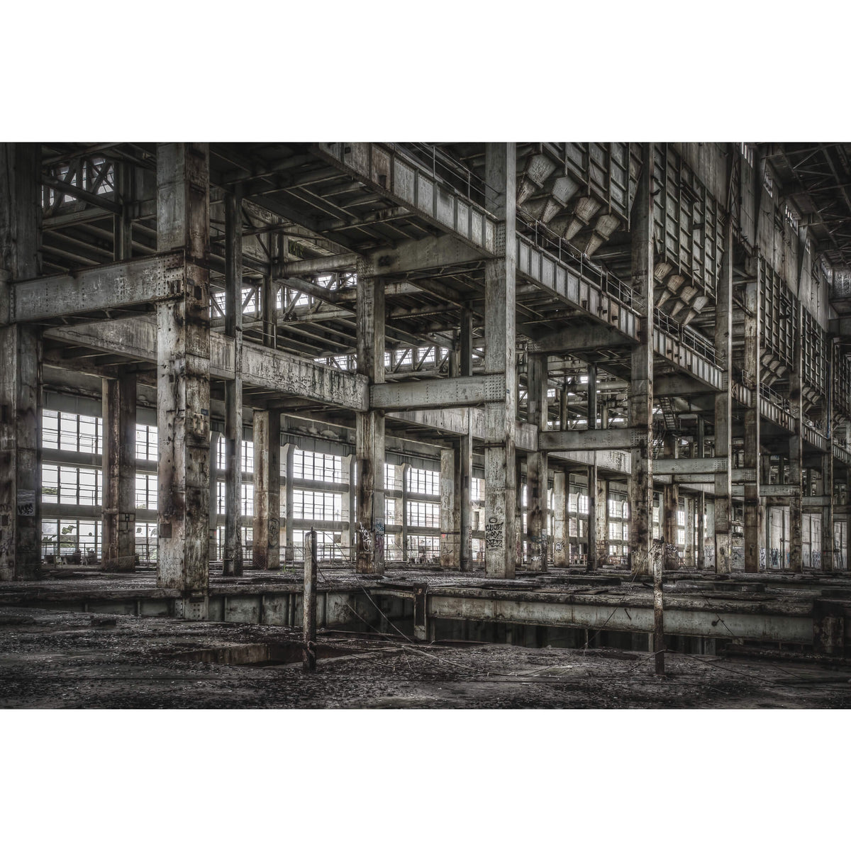 Boiler House Looking Towards Turbine Hall | Wangi Power Station