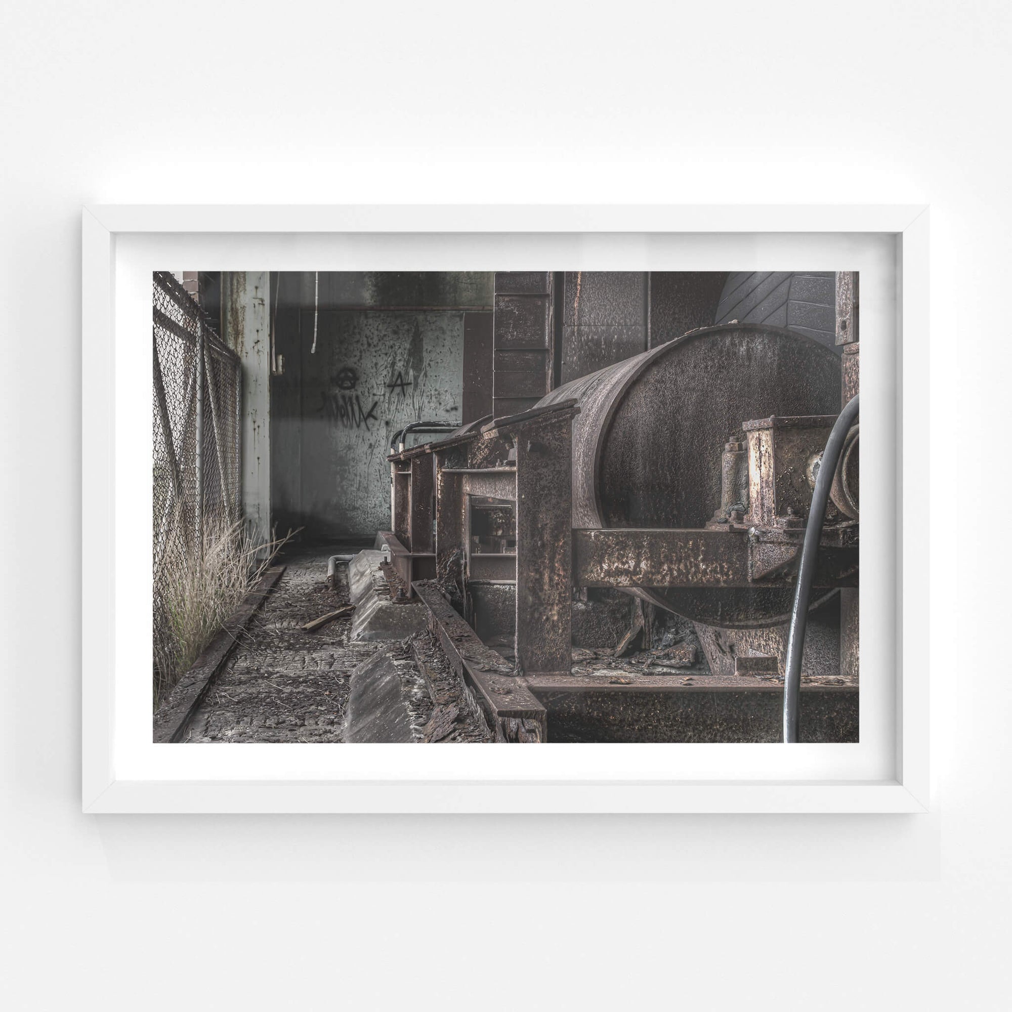 Conveyor Drive End | Wangi Power Station Fine Art Print - Lost Collective Shop