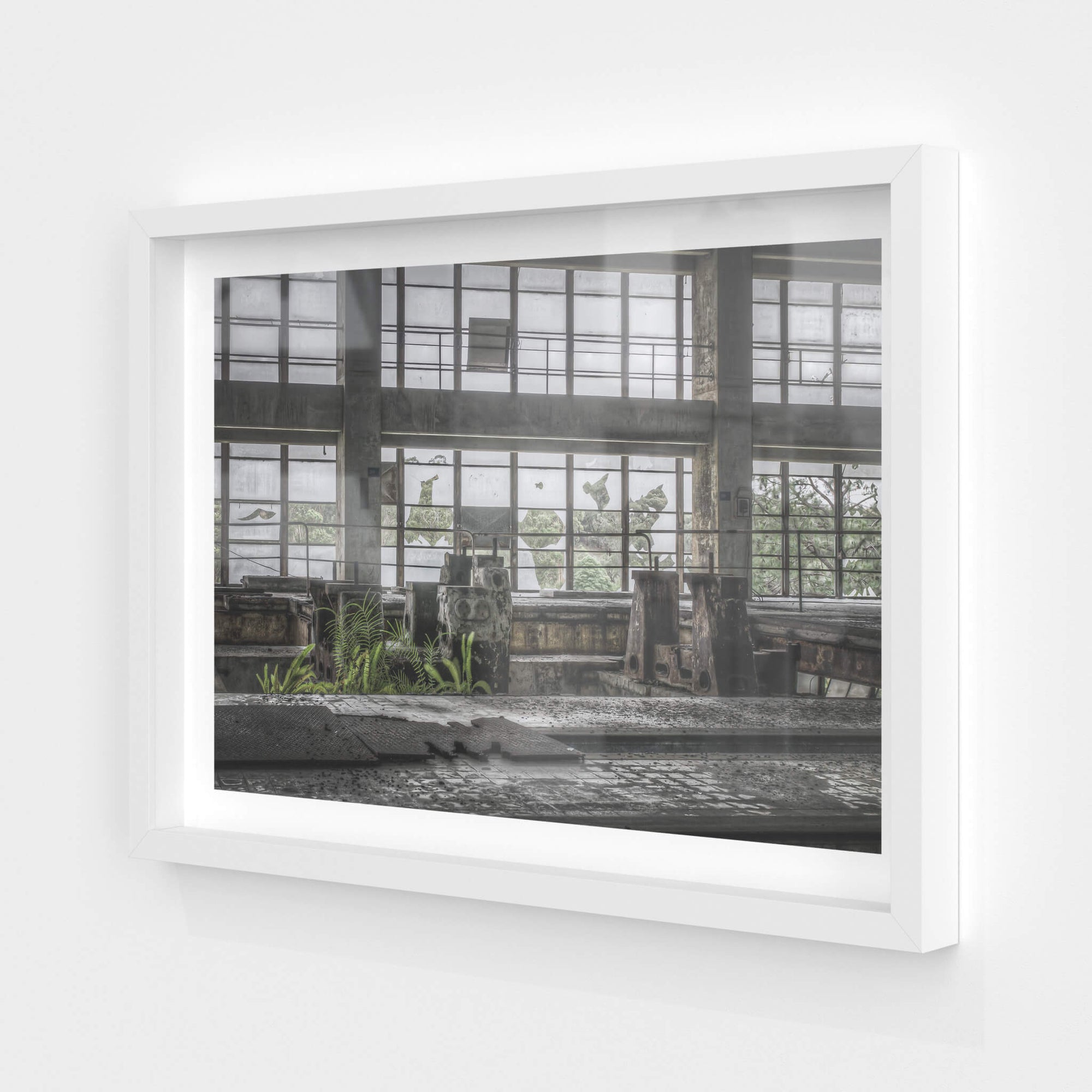 Pedestal Looking Out Towards Switch Yard | Wangi Power Station Fine Art Print - Lost Collective Shop