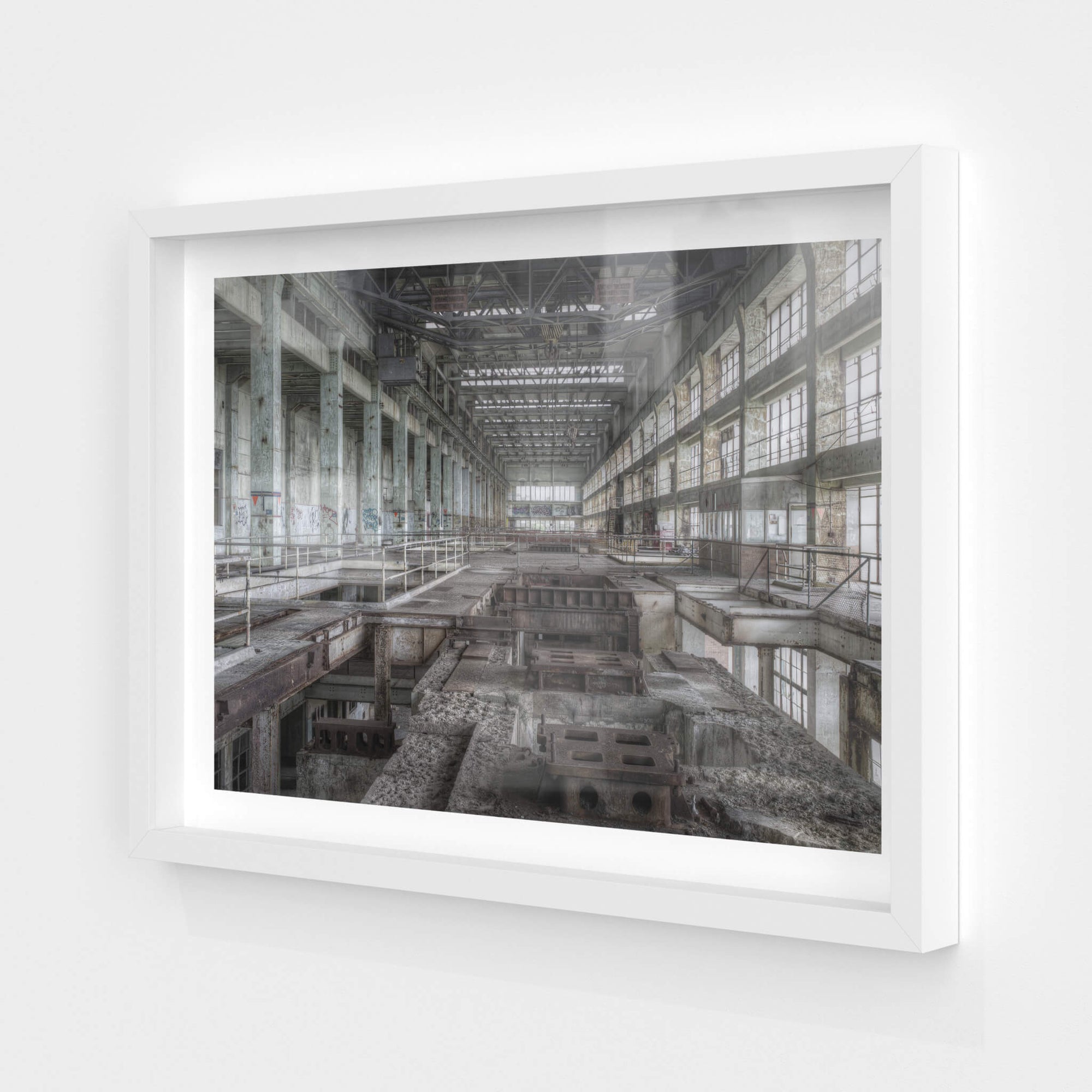 Turbine Pedestal | Wangi Power Station Fine Art Print - Lost Collective Shop