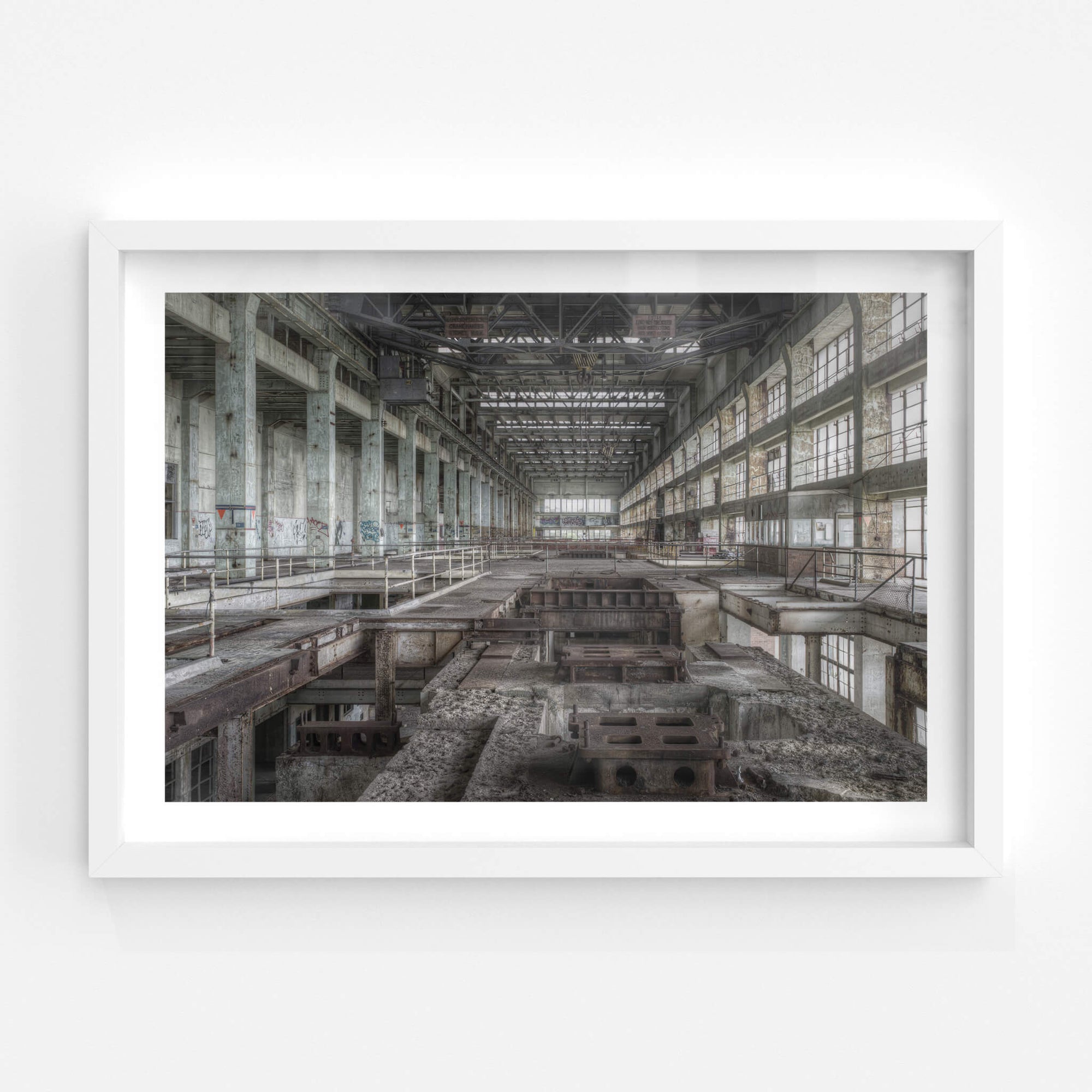 Turbine Pedestal | Wangi Power Station Fine Art Print - Lost Collective Shop