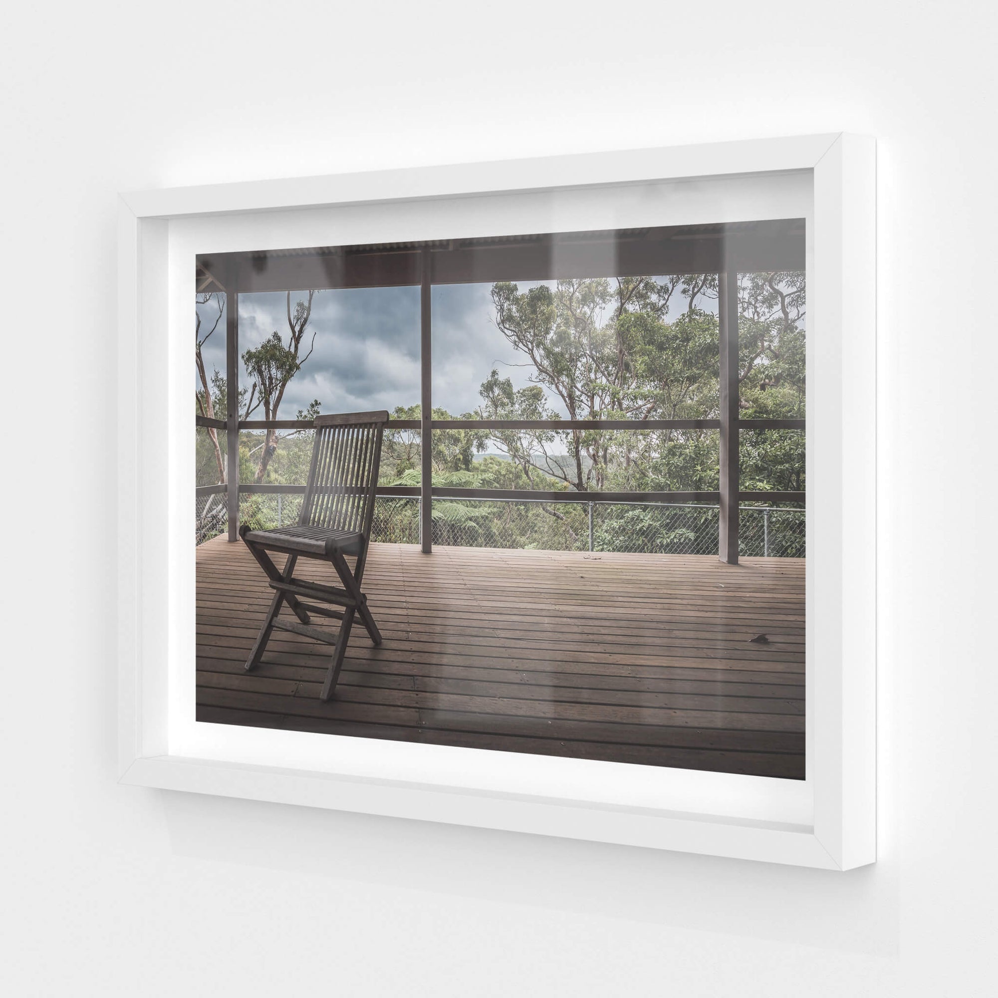 Deck | Waratah Park Fine Art Print - Lost Collective Shop