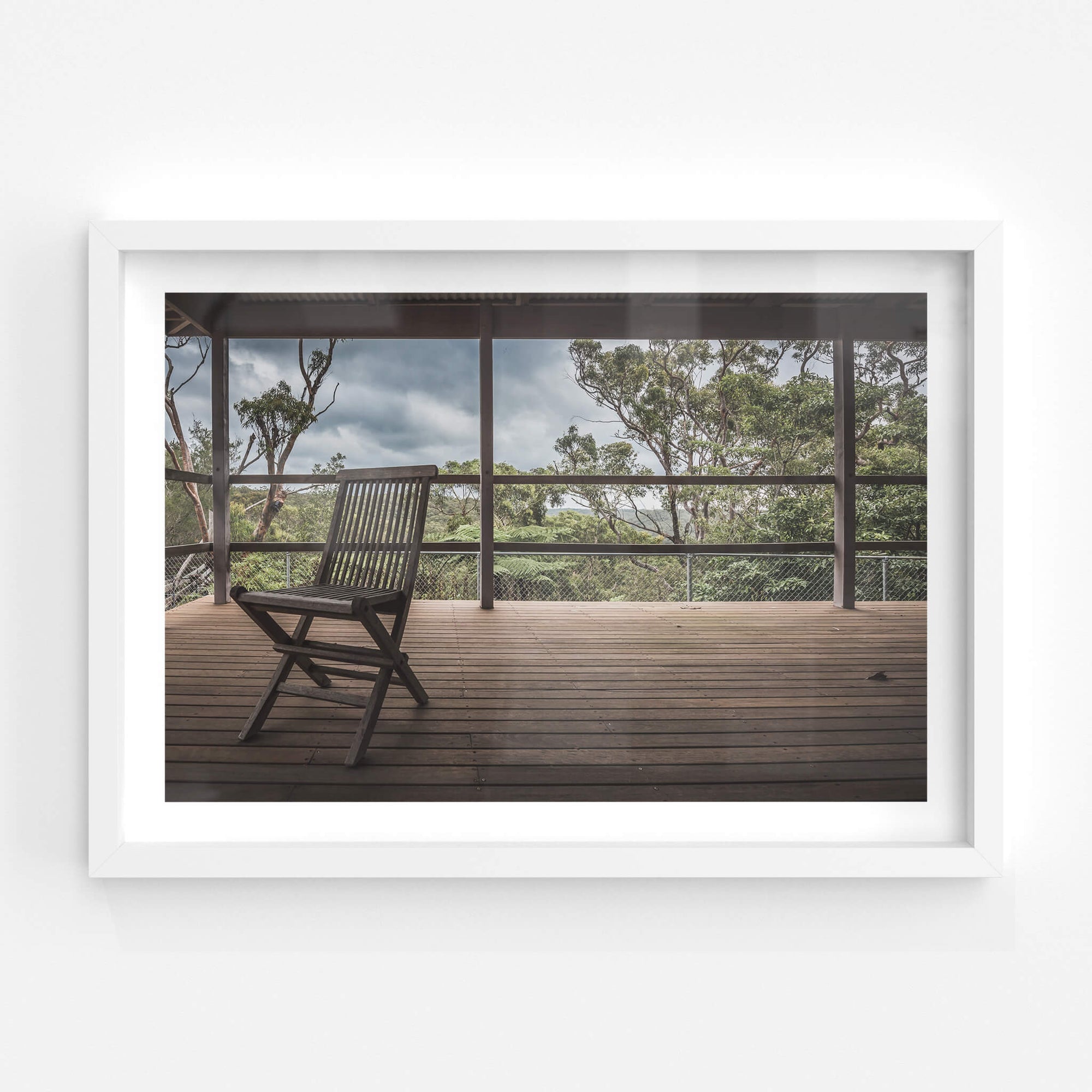 Deck | Waratah Park Fine Art Print - Lost Collective Shop