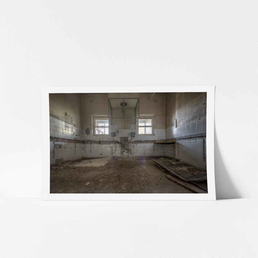 Duality at Waterfall Sanatorium, an empty room within one of the wards of Waterfall Sanatorium.