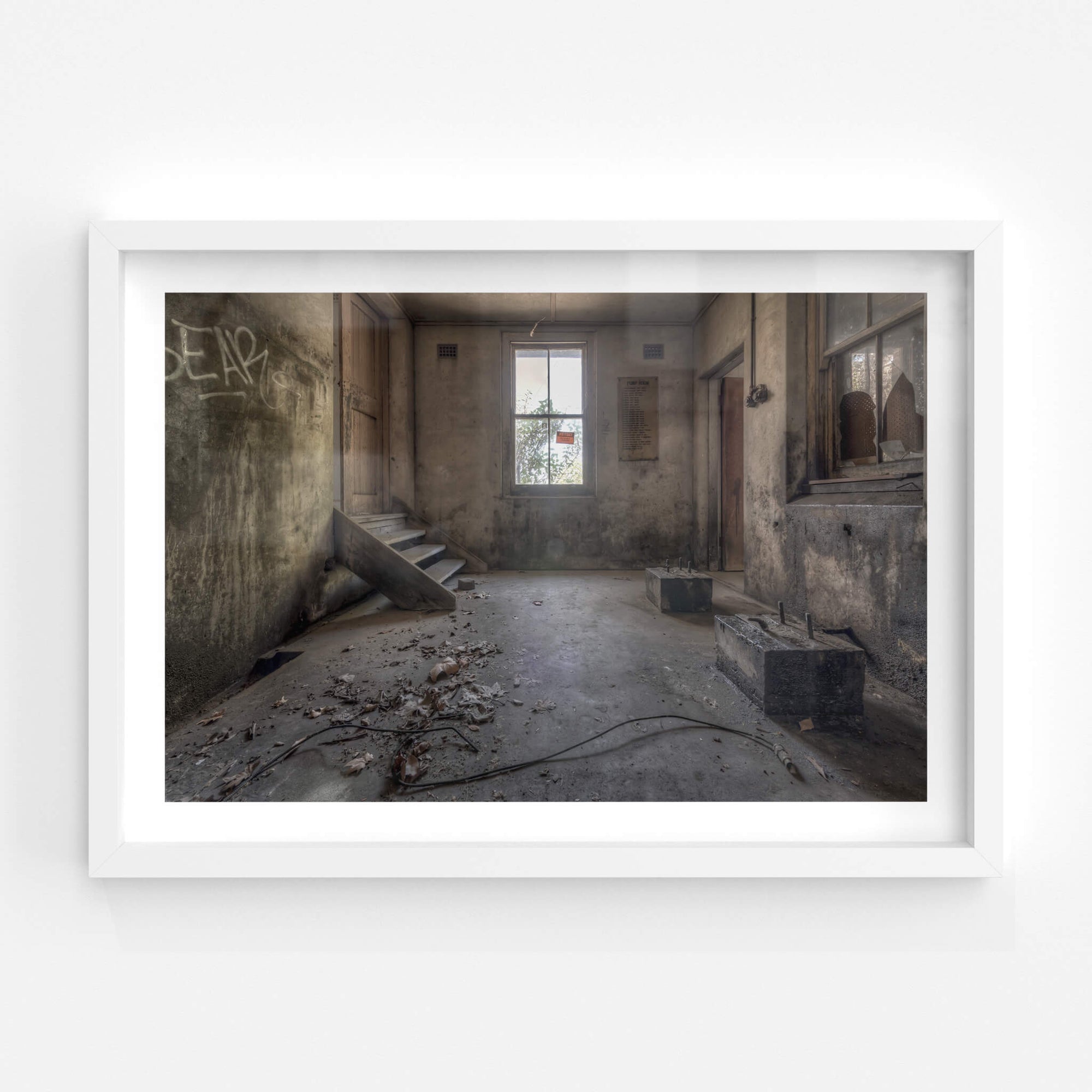 Pump Room | Waterfall Sanatorium Fine Art Print - Lost Collective Shop