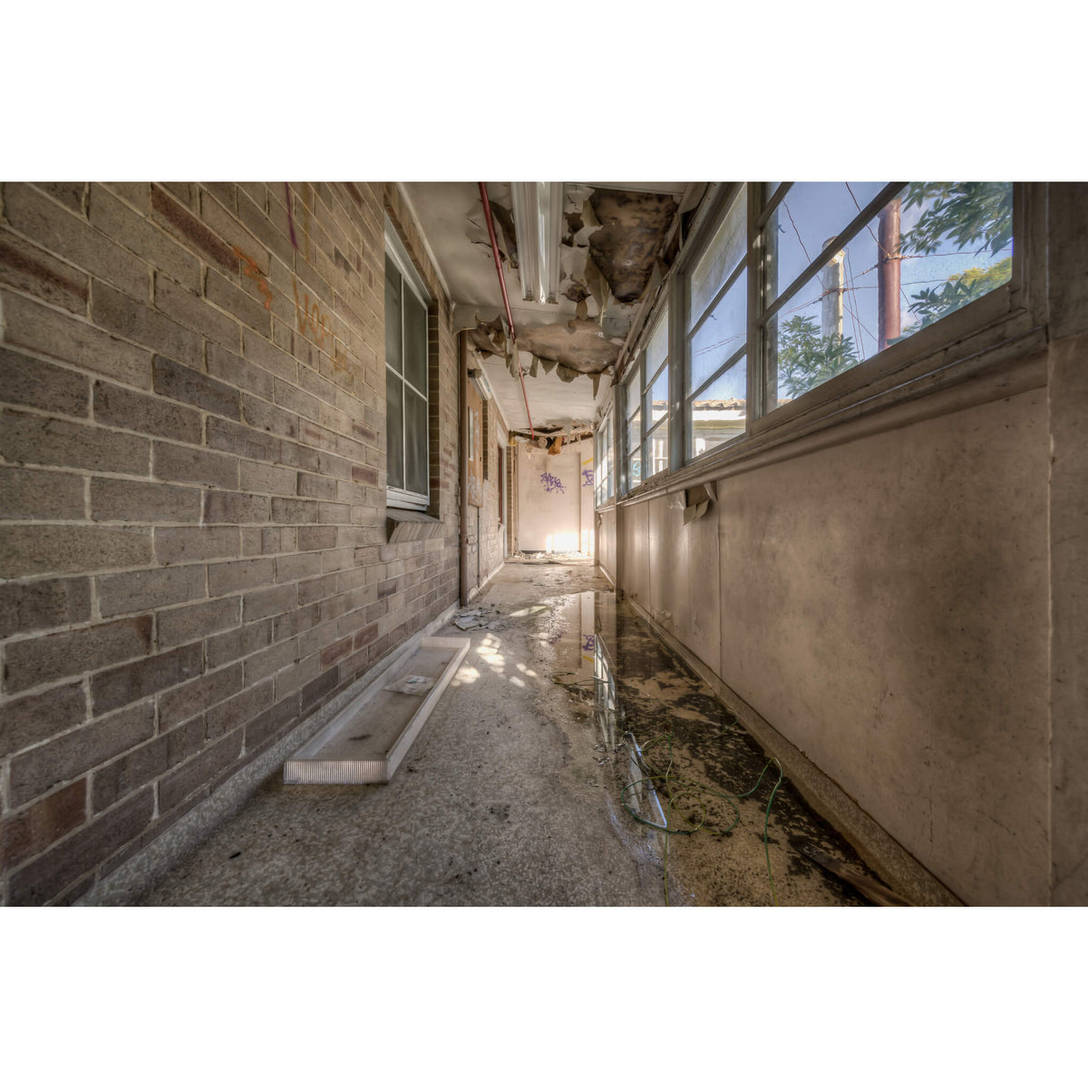 Side Hall | Waterfall Sanatorium
