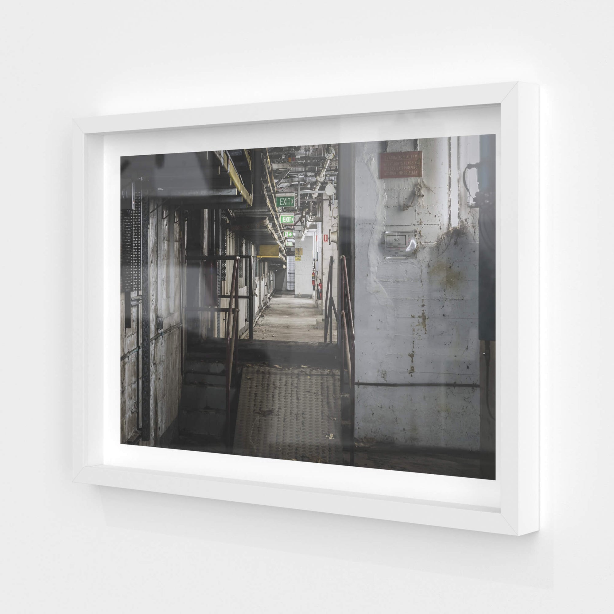 Pump Hall Basement | West Ryde Pumping Station Fine Art Print - Lost Collective Shop