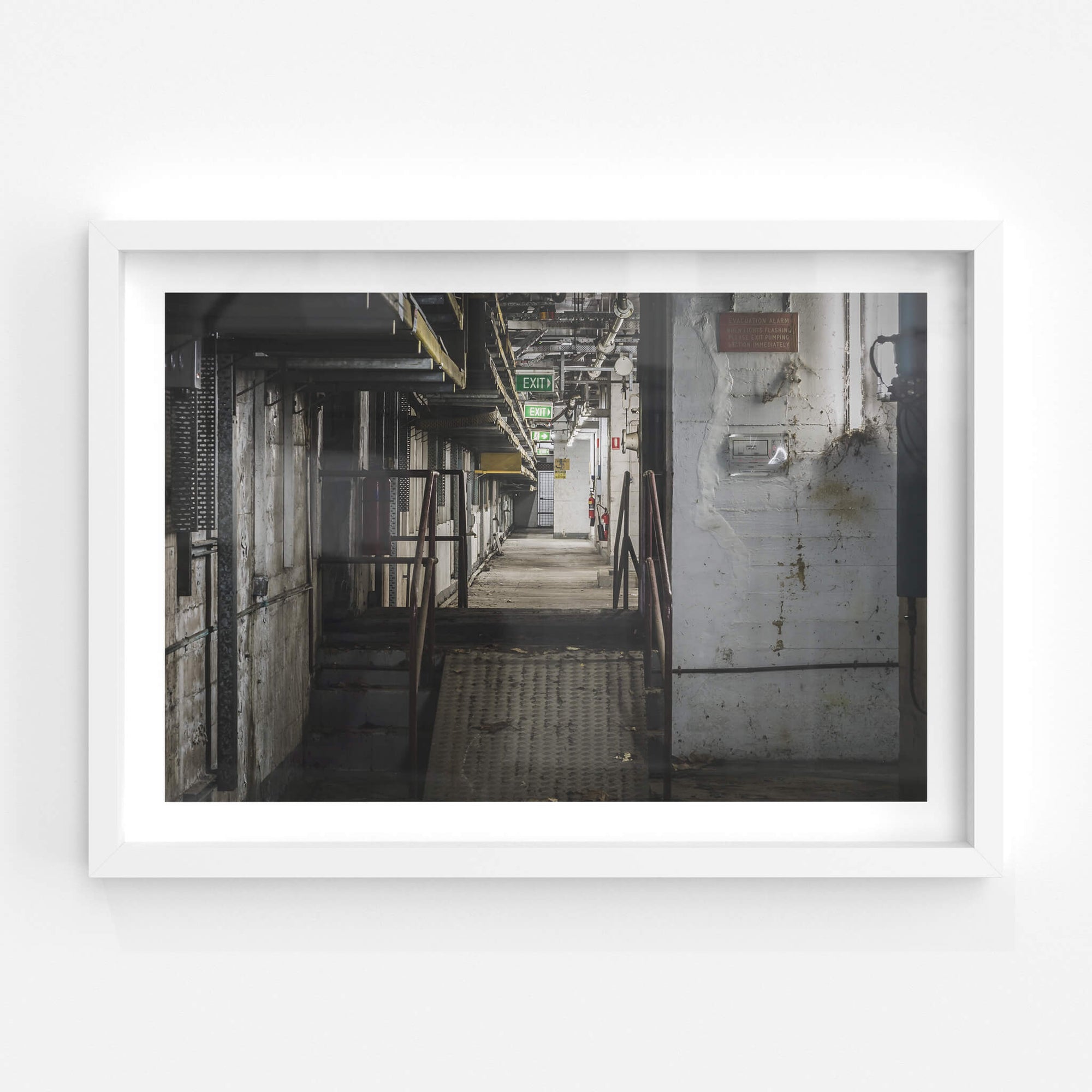 Pump Hall Basement | West Ryde Pumping Station Fine Art Print - Lost Collective Shop