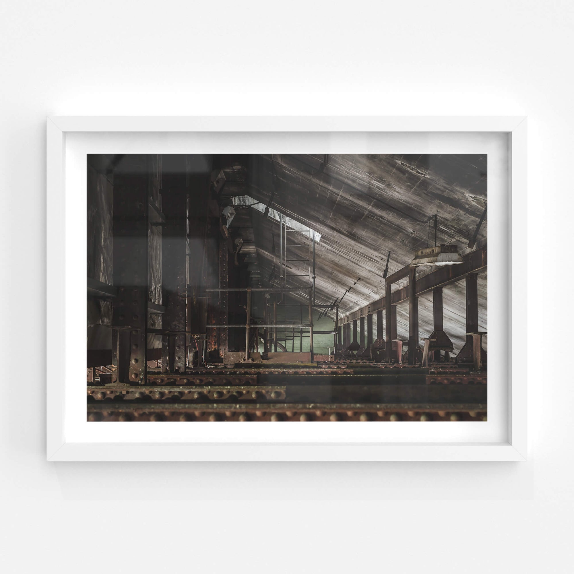 Rafters | West Ryde Pumping Station Fine Art Print - Lost Collective Shop