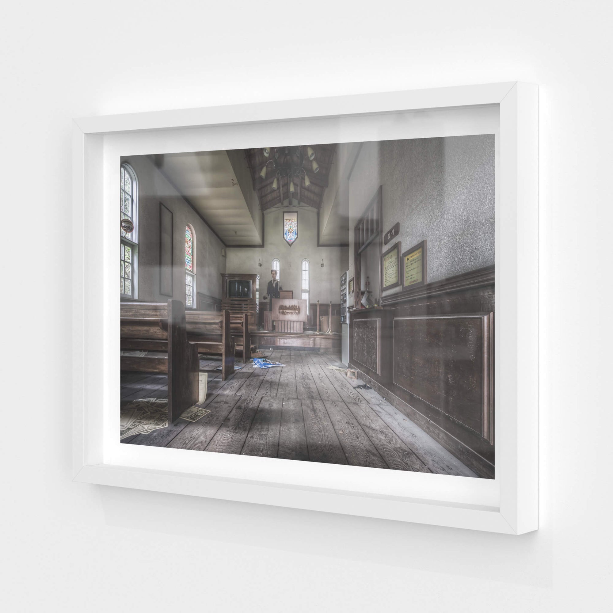 Chapel | Western Village Fine Art Print - Lost Collective Shop