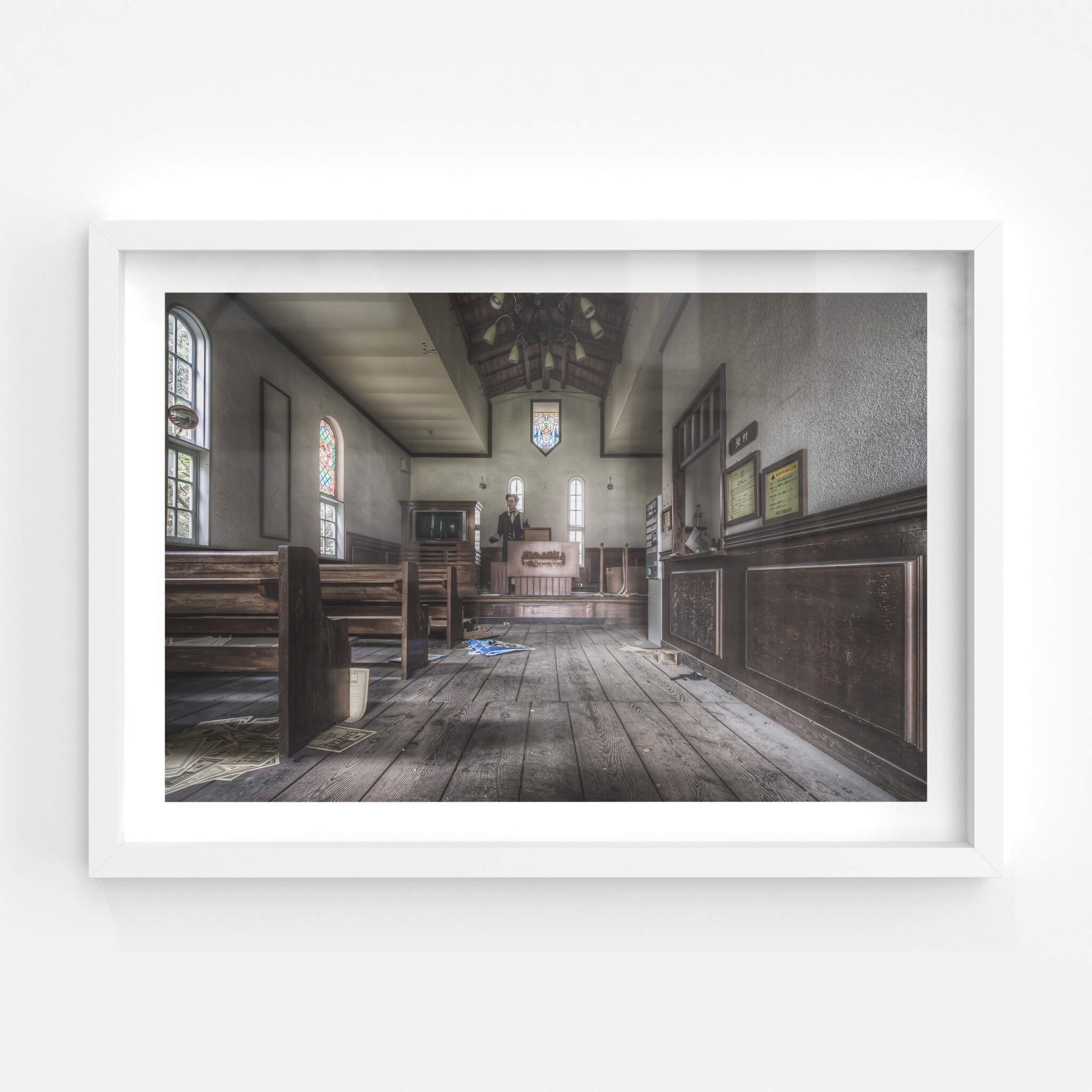 Chapel | Western Village Fine Art Print - Lost Collective Shop