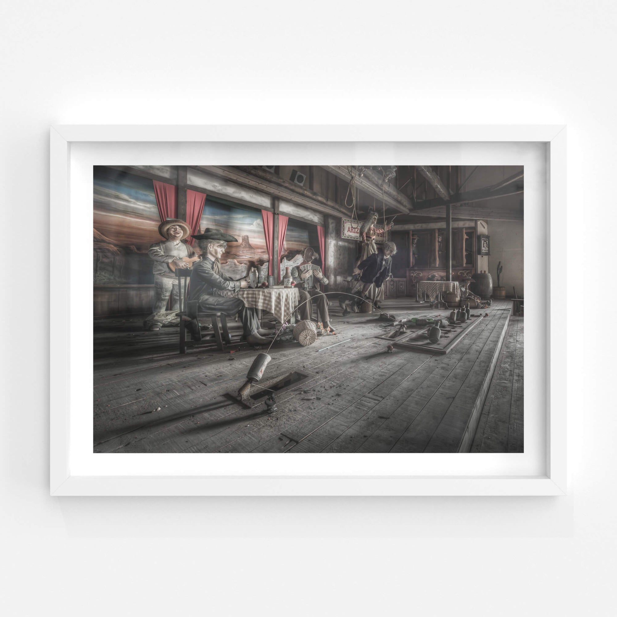 Stageplay | Western Village Fine Art Print - Lost Collective Shop