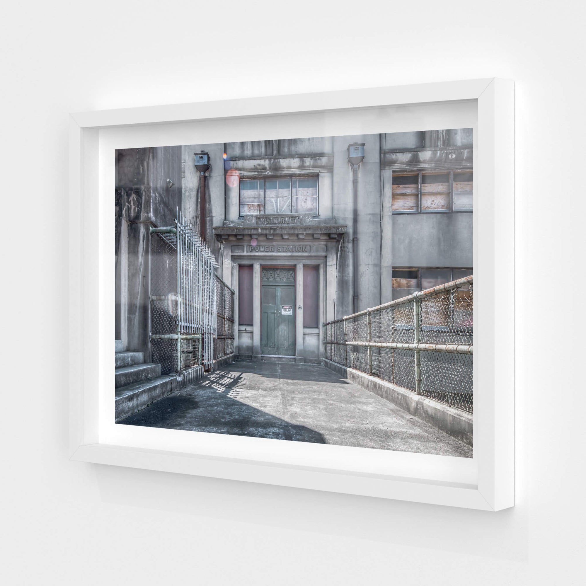 Administration Entrance | White Bay Power Station Fine Art Print - Lost Collective Shop