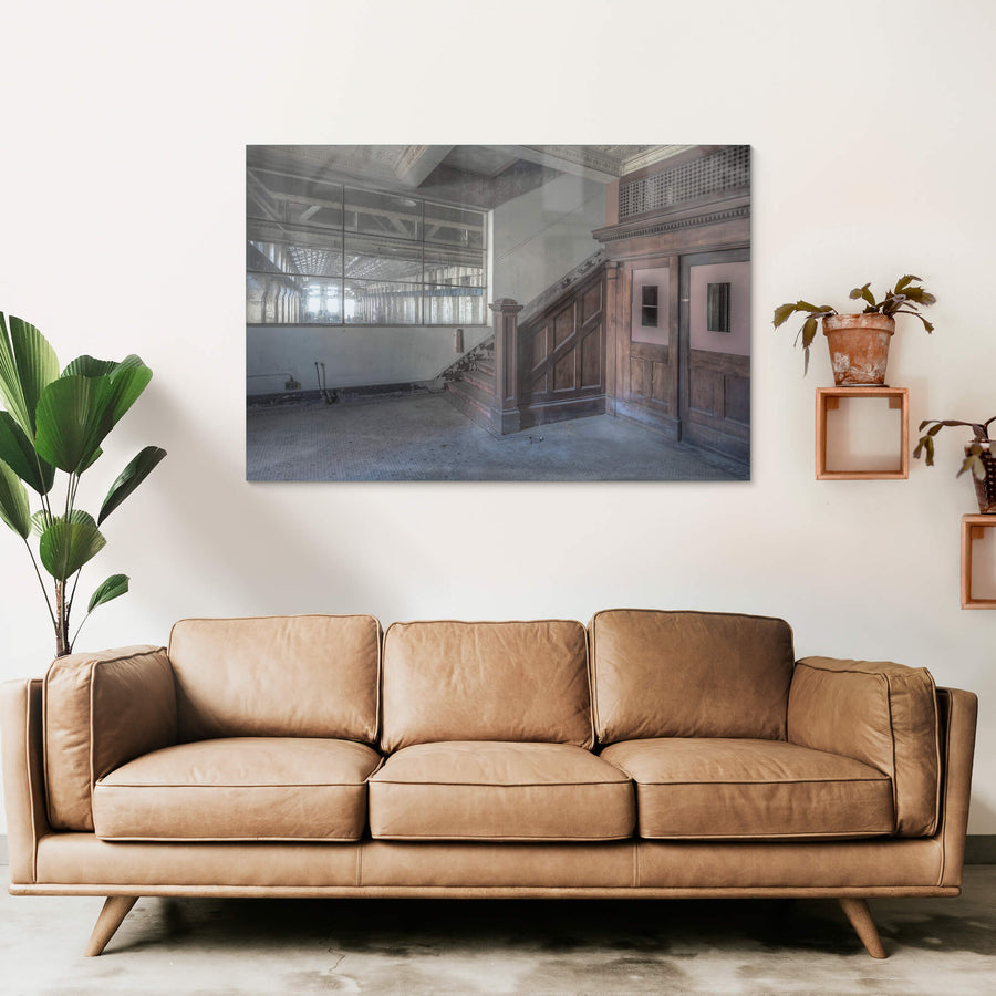 Administration Foyer at White Bay Power Station, a quiet intersection of industry and oversight.