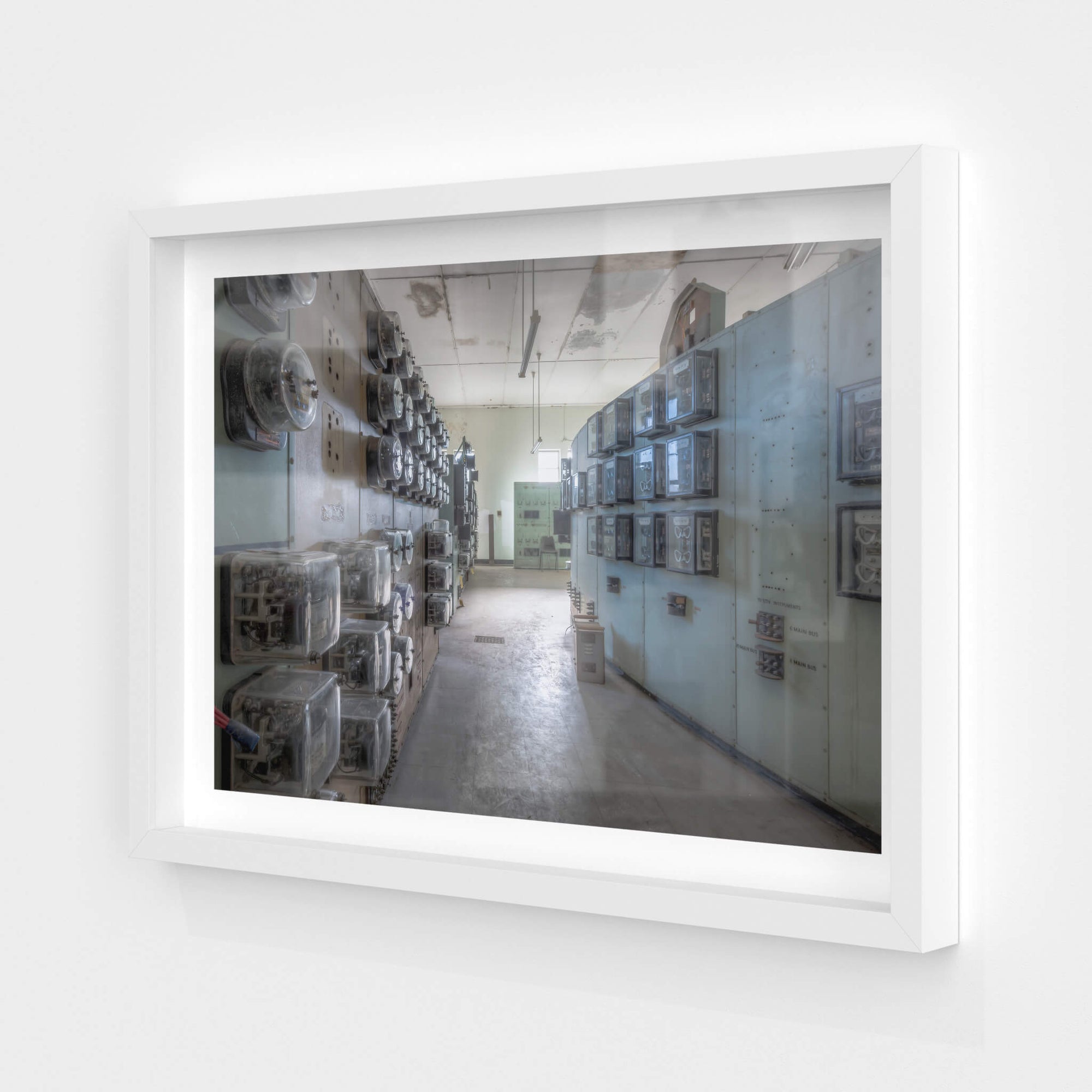 Ammeter Wall | White Bay Power Station Fine Art Print - Lost Collective Shop