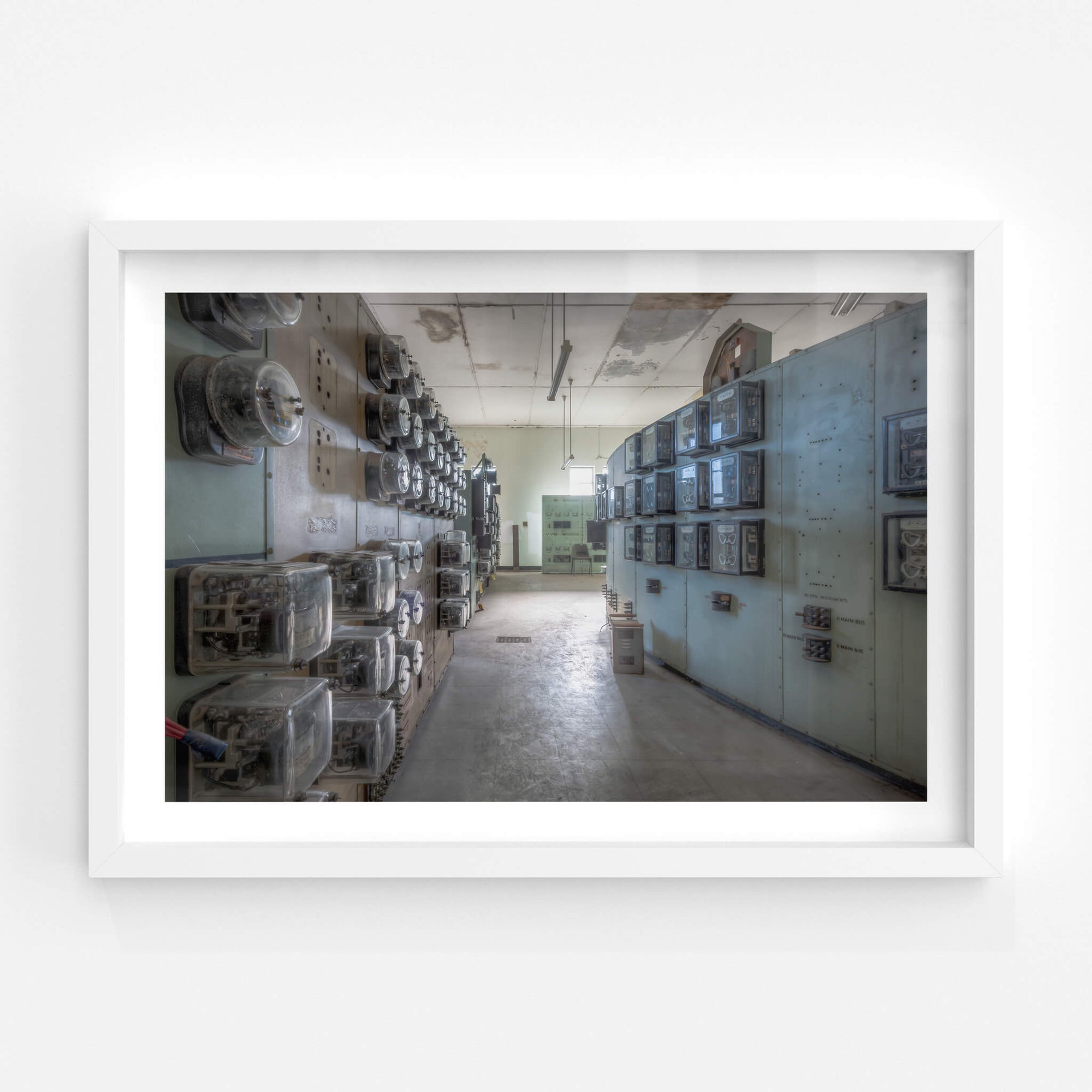 Ammeter Wall | White Bay Power Station Fine Art Print - Lost Collective Shop