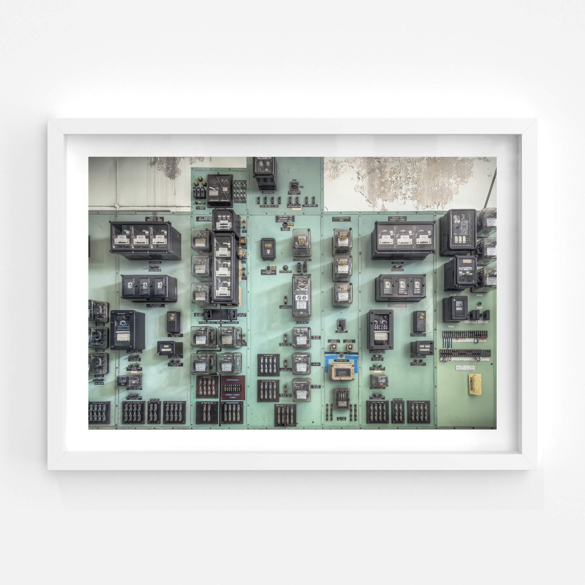 Ammeters | White Bay Power Station Fine Art Print - Lost Collective Shop