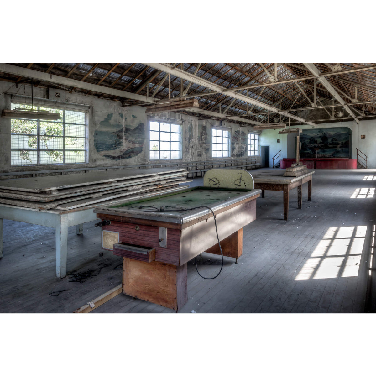 Bar Billiards | White Bay Power Station Fine Art Print - Lost Collective Shop