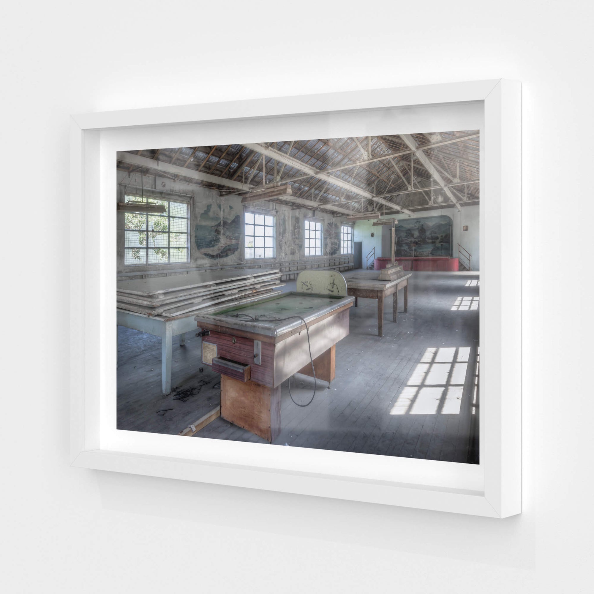 Bar Billiards | White Bay Power Station Fine Art Print - Lost Collective Shop