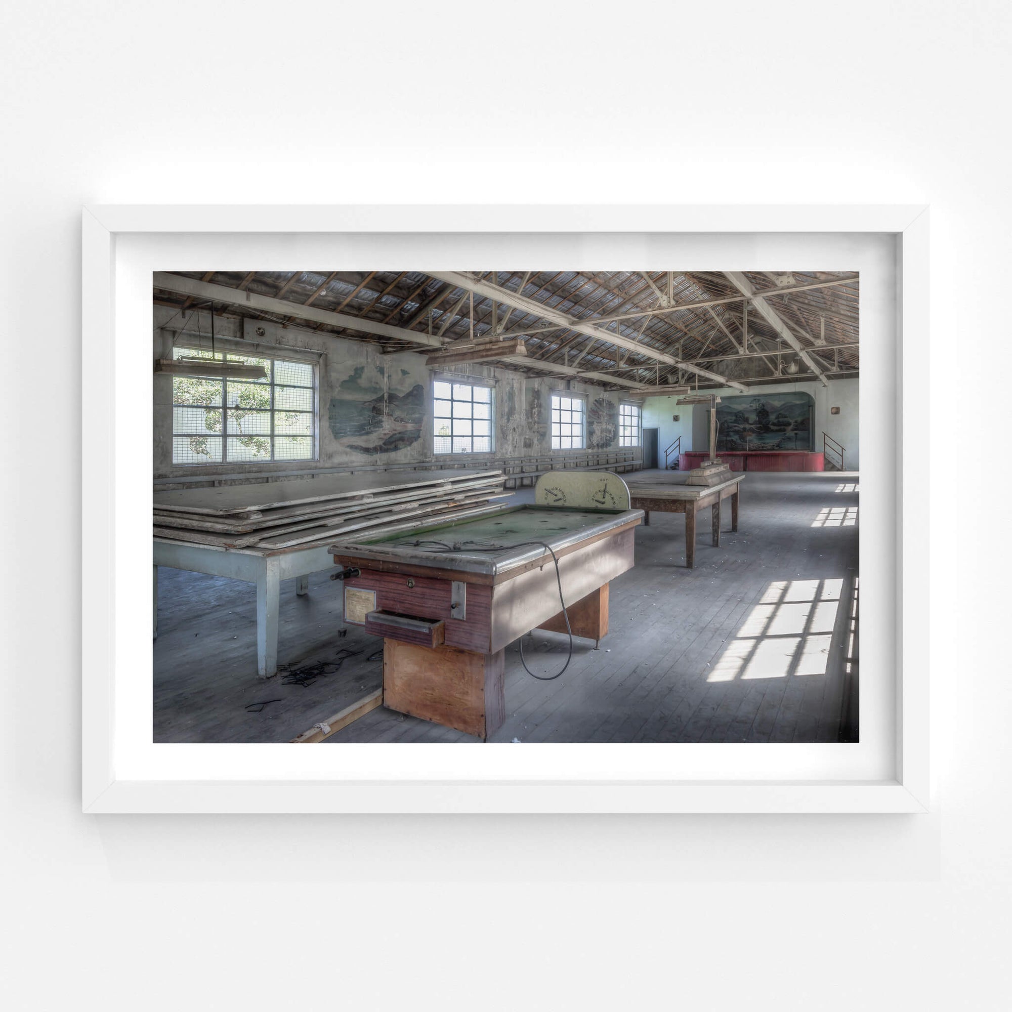 Bar Billiards | White Bay Power Station Fine Art Print - Lost Collective Shop