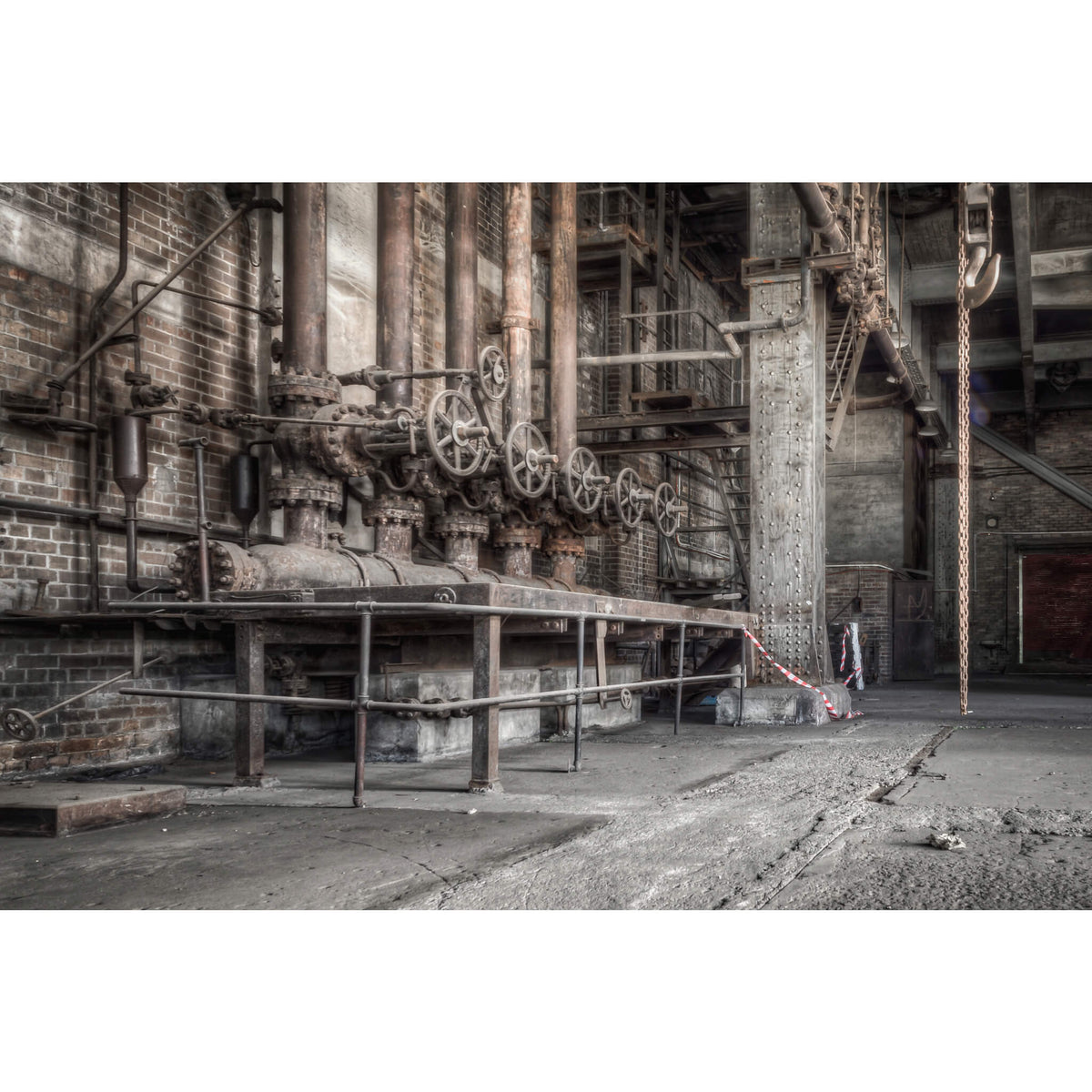 Boiler Feed Valves | White Bay Power Station Fine Art Print - Lost Collective Shop