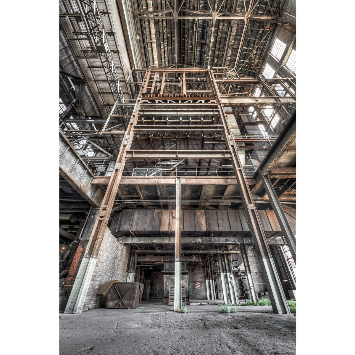 Boiler House Basement To Ceiling | White Bay Power Station Fine Art Print - Lost Collective Shop