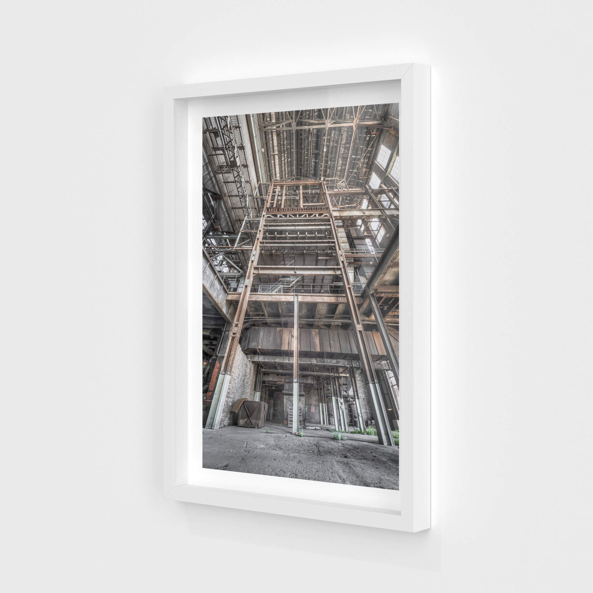 Boiler House Basement To Ceiling | White Bay Power Station Fine Art Print - Lost Collective Shop