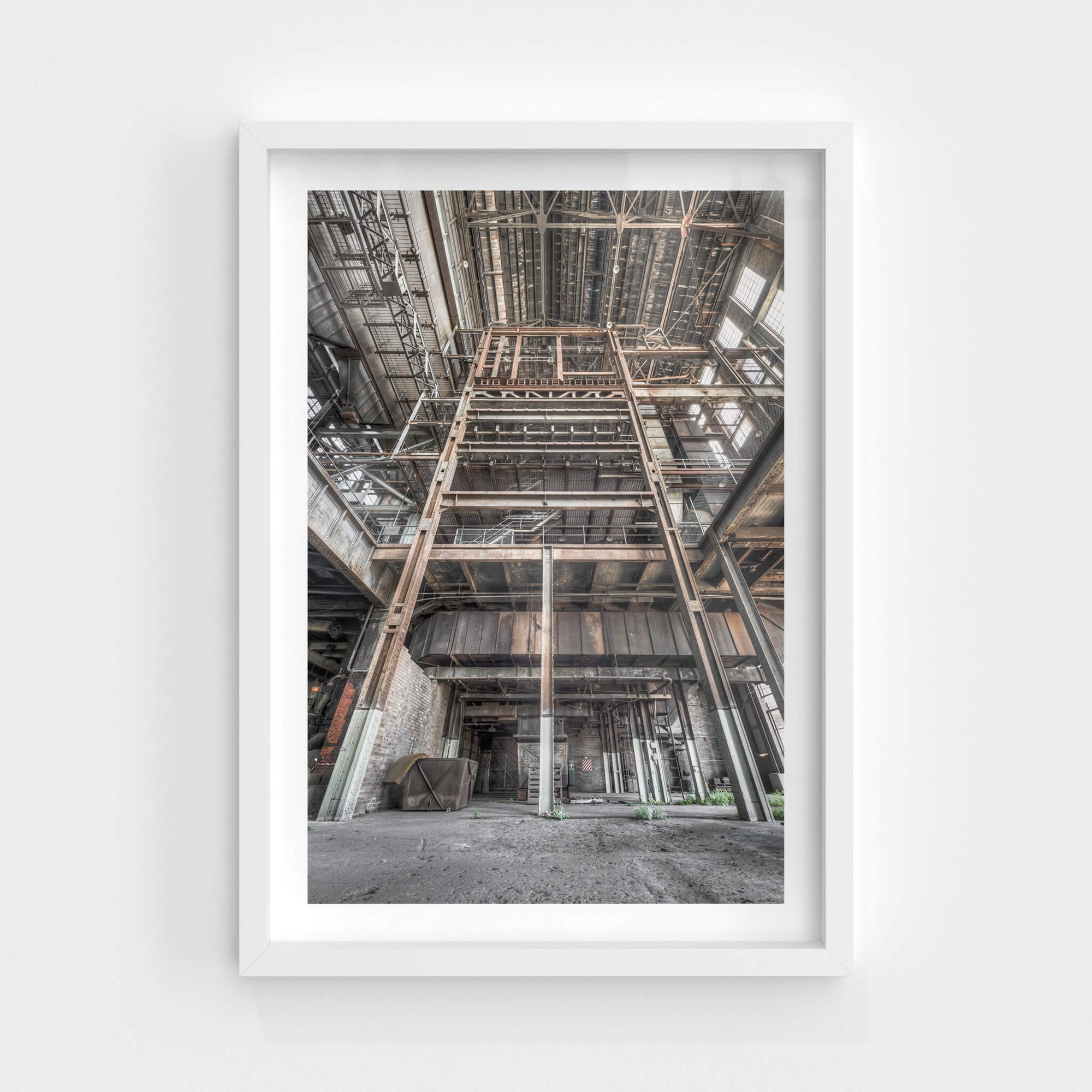 Boiler House Basement To Ceiling | White Bay Power Station Fine Art Print - Lost Collective Shop