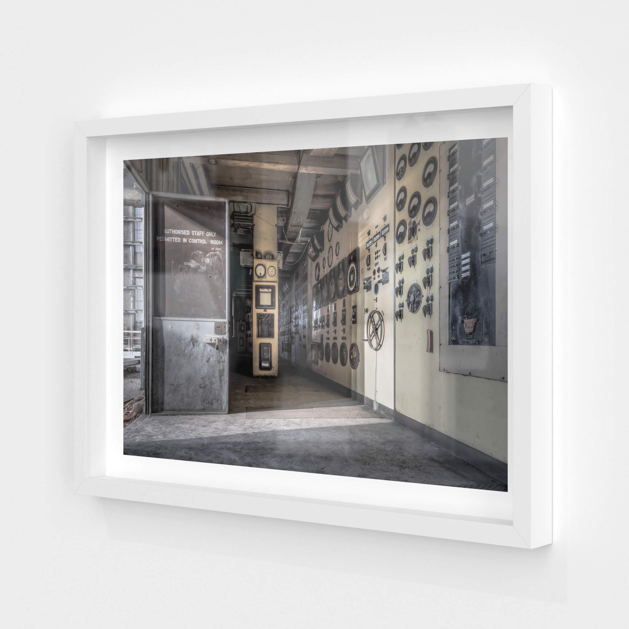 Boiler House Control Room | White Bay Power Station Fine Art Print - Lost Collective Shop