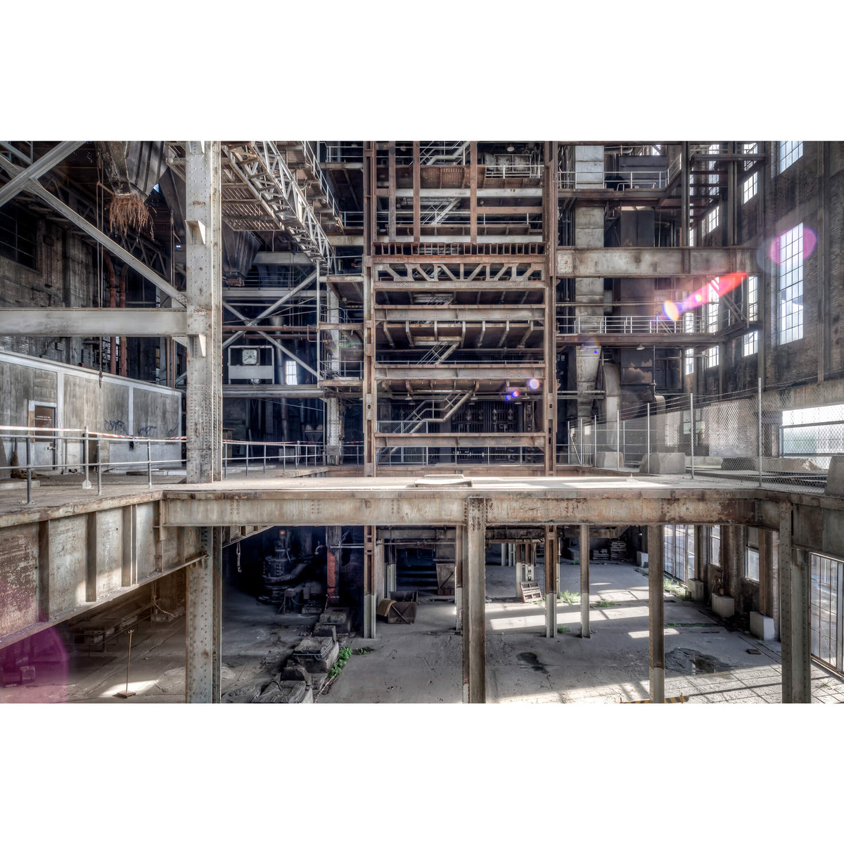 Boiler House Operator Level | White Bay Power Station Fine Art Print - Lost Collective Shop