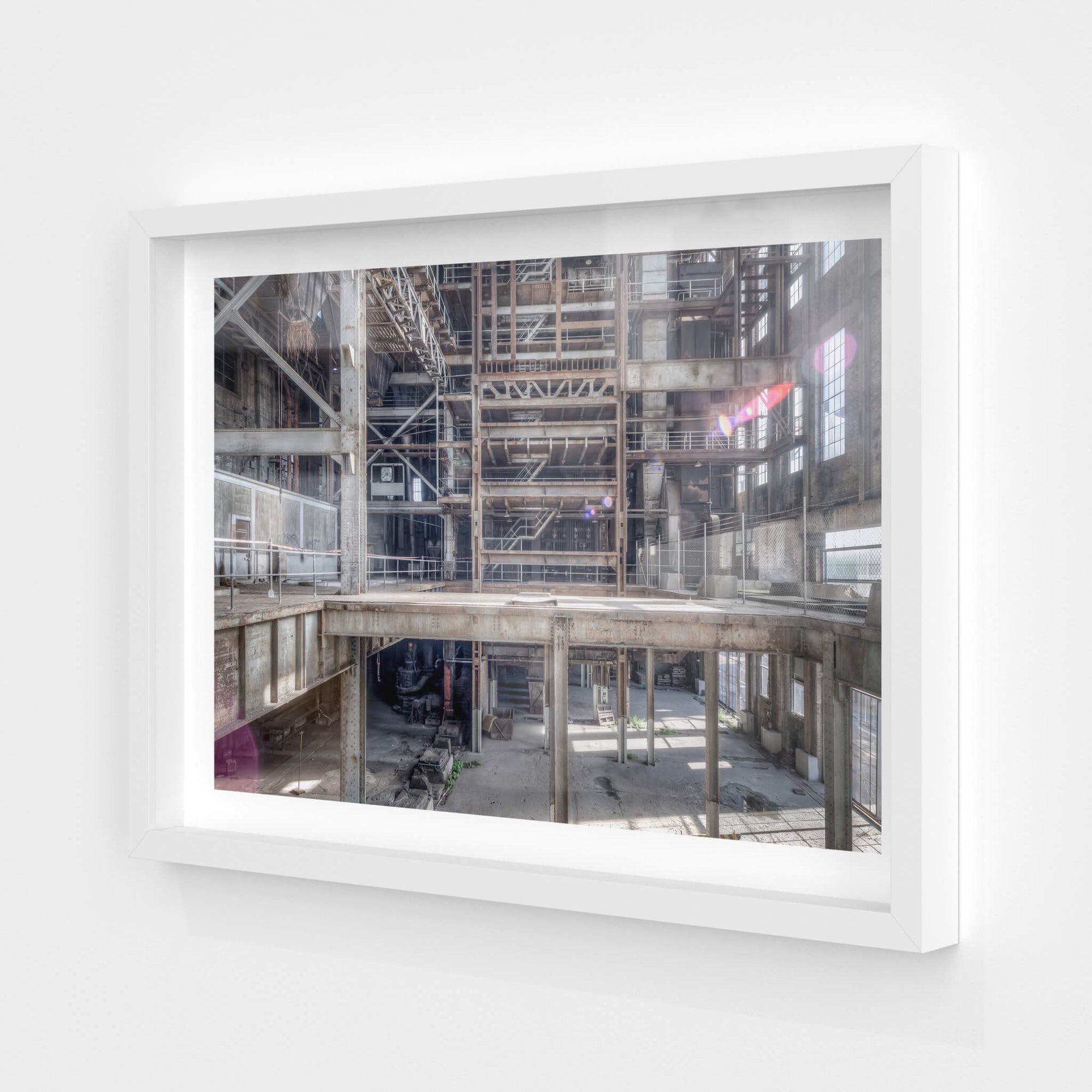 Boiler House Operator Level | White Bay Power Station Fine Art Print - Lost Collective Shop