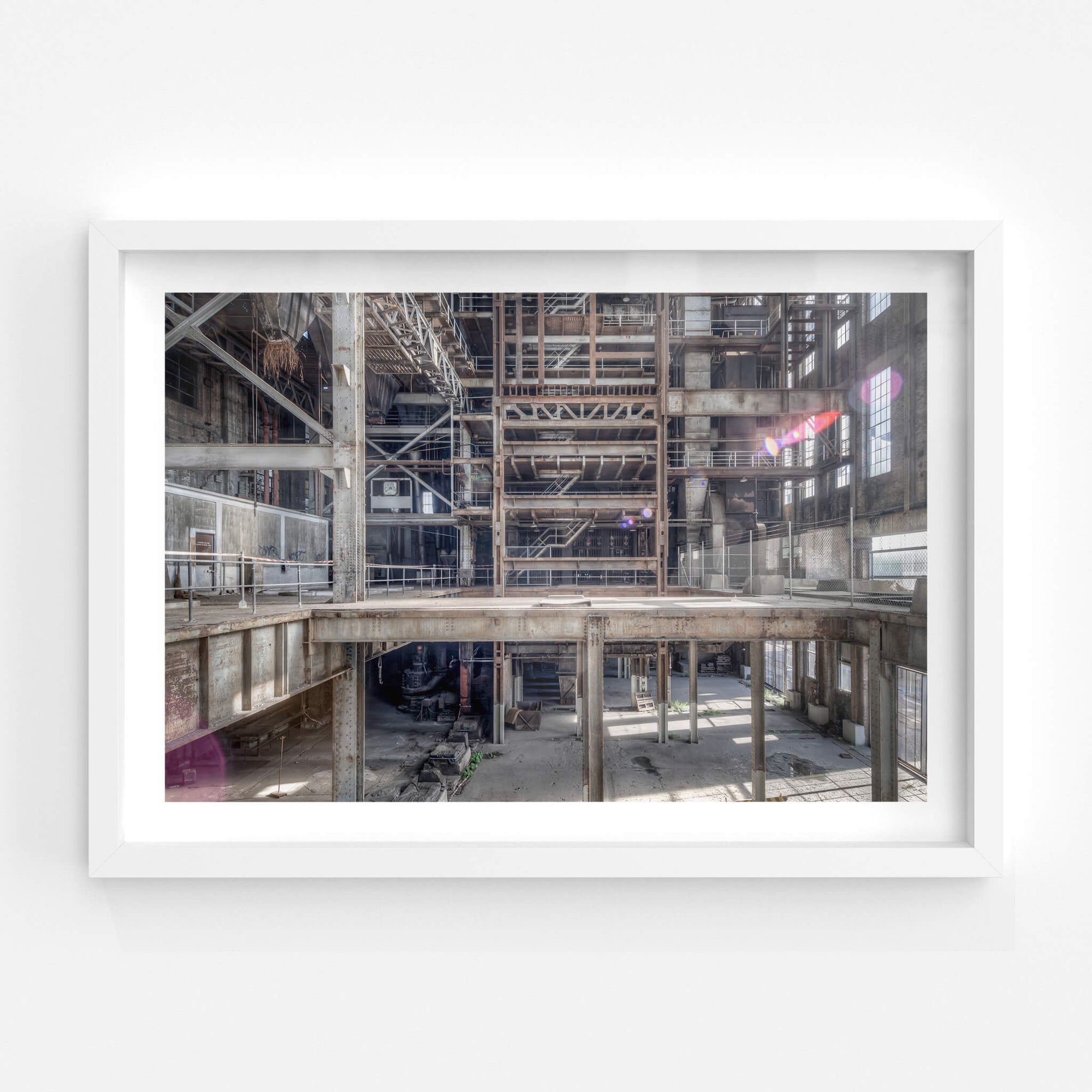 Boiler House Operator Level | White Bay Power Station Fine Art Print - Lost Collective Shop