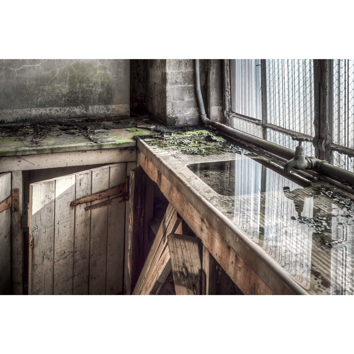 Boiler House Sink | White Bay Power Station Fine Art Print - Lost Collective Shop