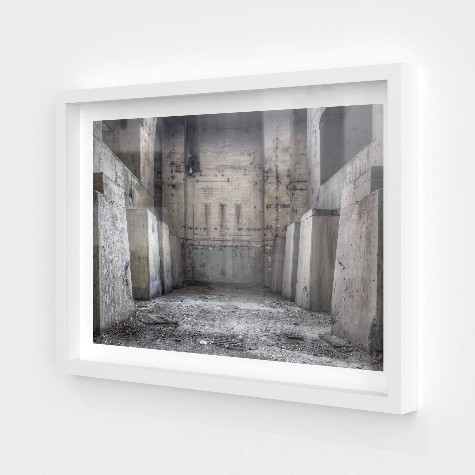 Condenser Plinths | White Bay Power Station Fine Art Print - Lost Collective Shop