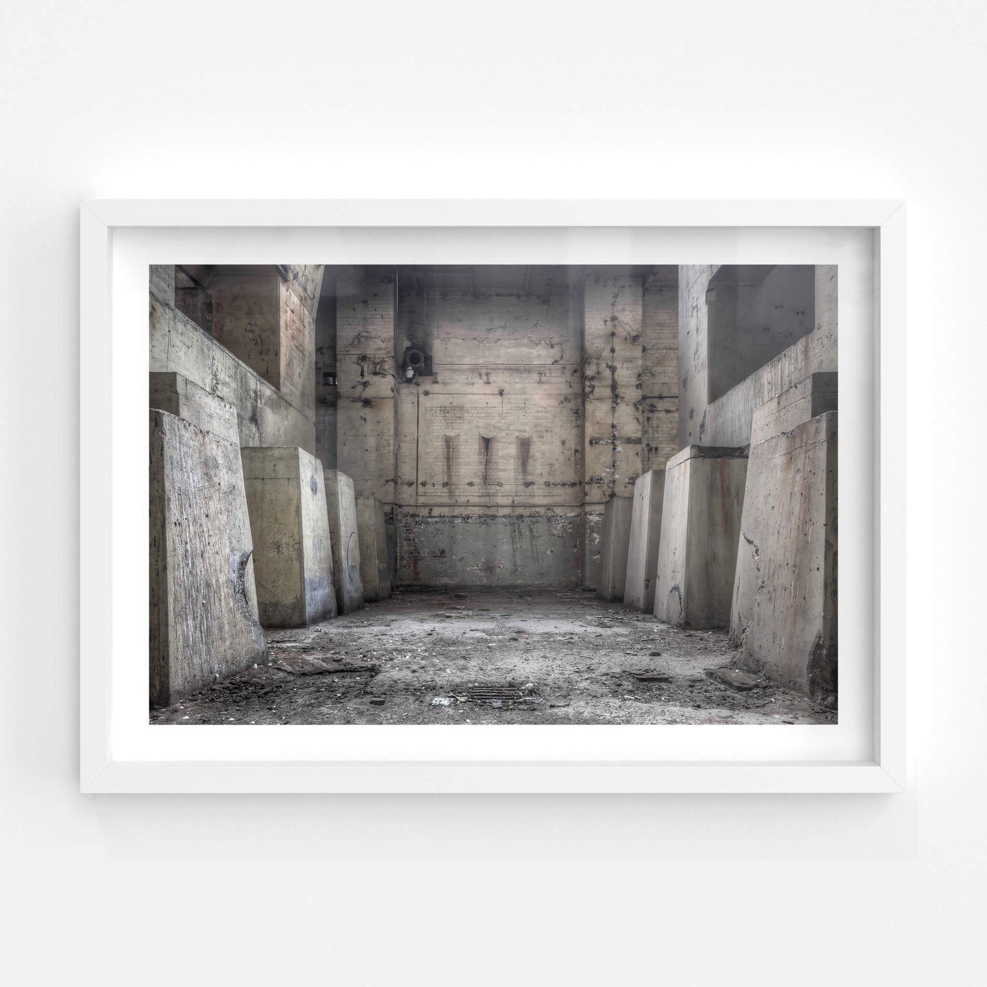 Condenser Plinths | White Bay Power Station Fine Art Print - Lost Collective Shop