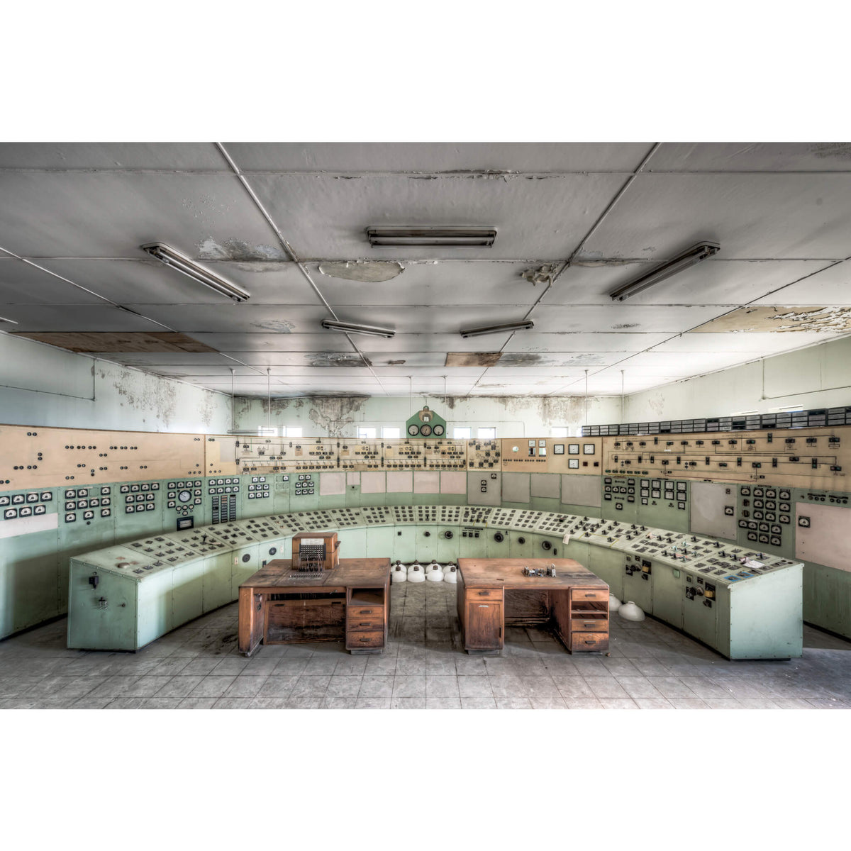 Control Room | White Bay Power Station Fine Art Print - Lost Collective Shop