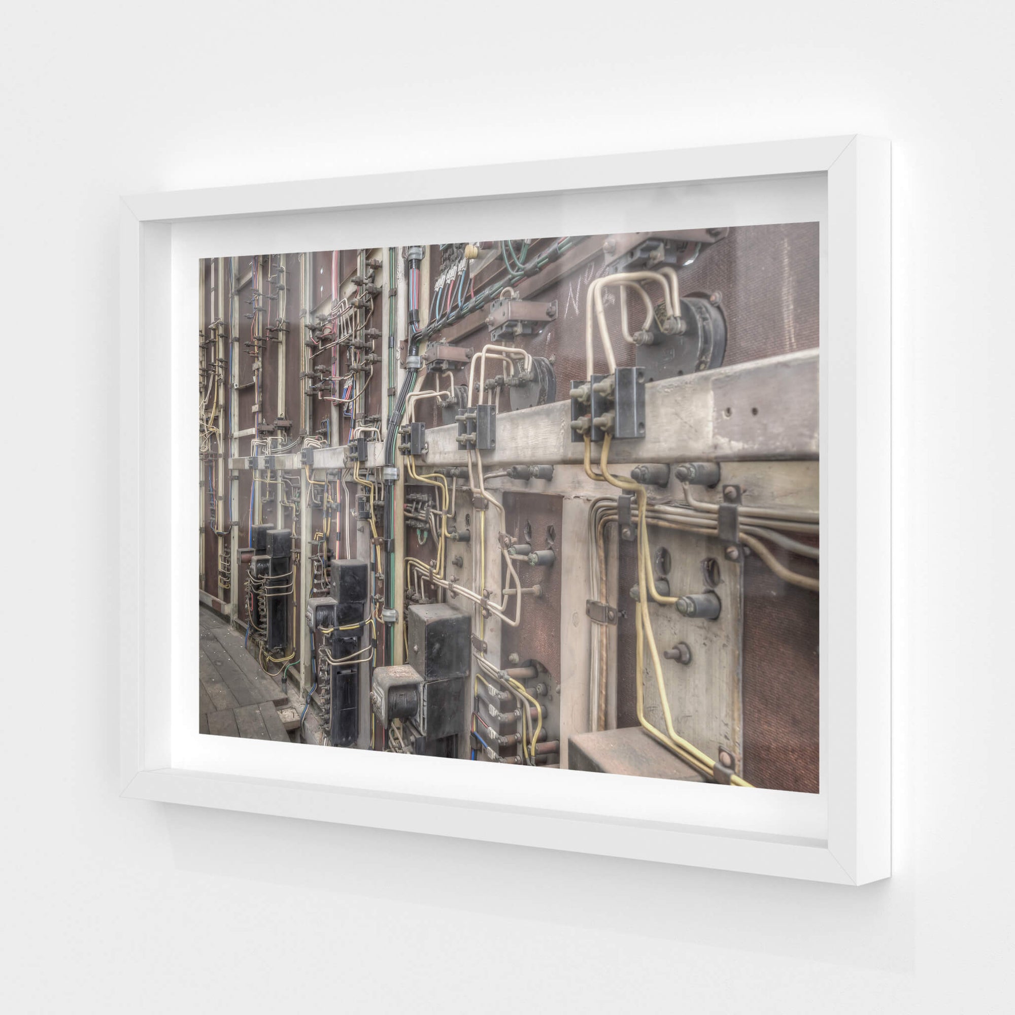 Control Room Wiring | White Bay Power Station Fine Art Print - Lost Collective Shop