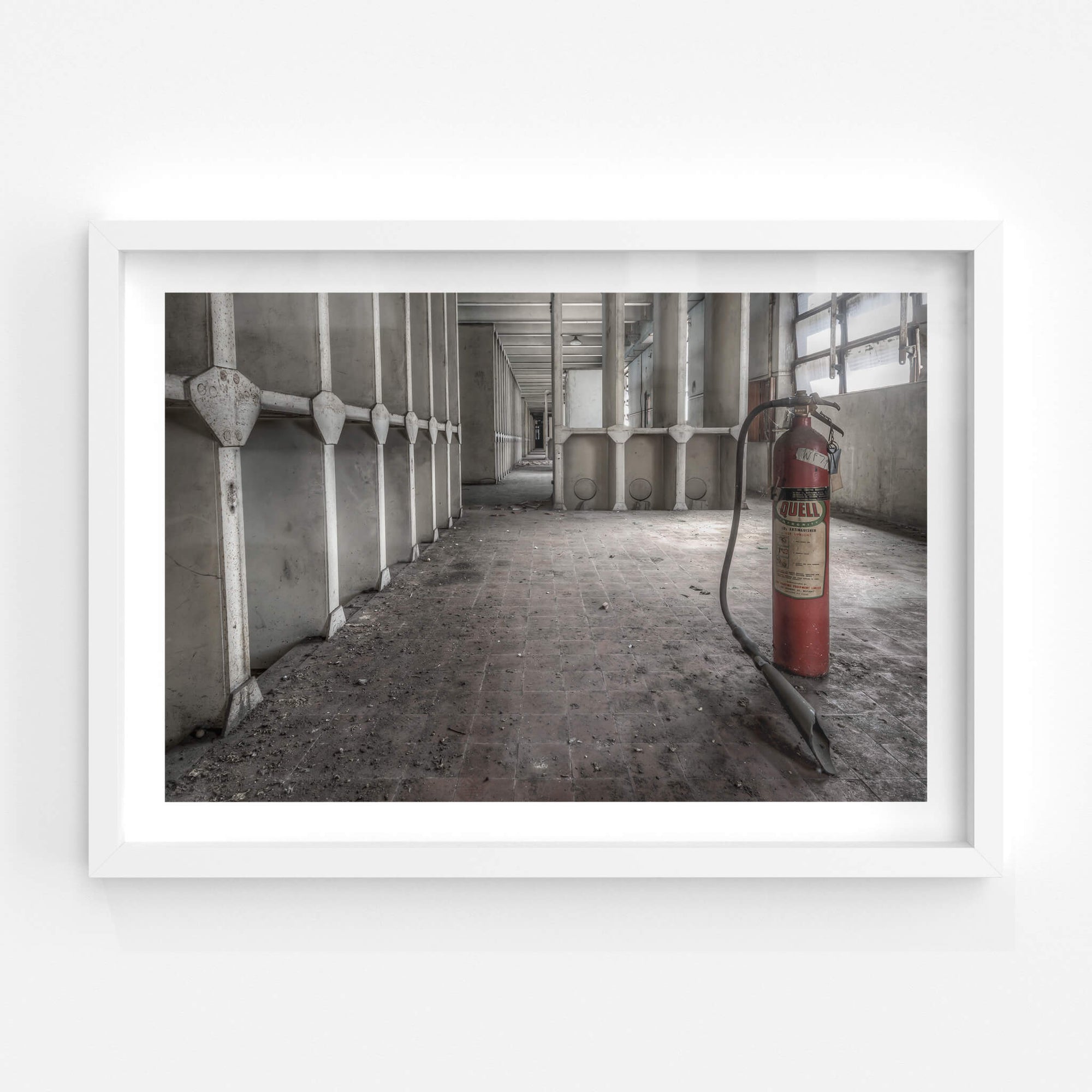 Fire Extinguisher | White Bay Power Station Fine Art Print - Lost Collective Shop