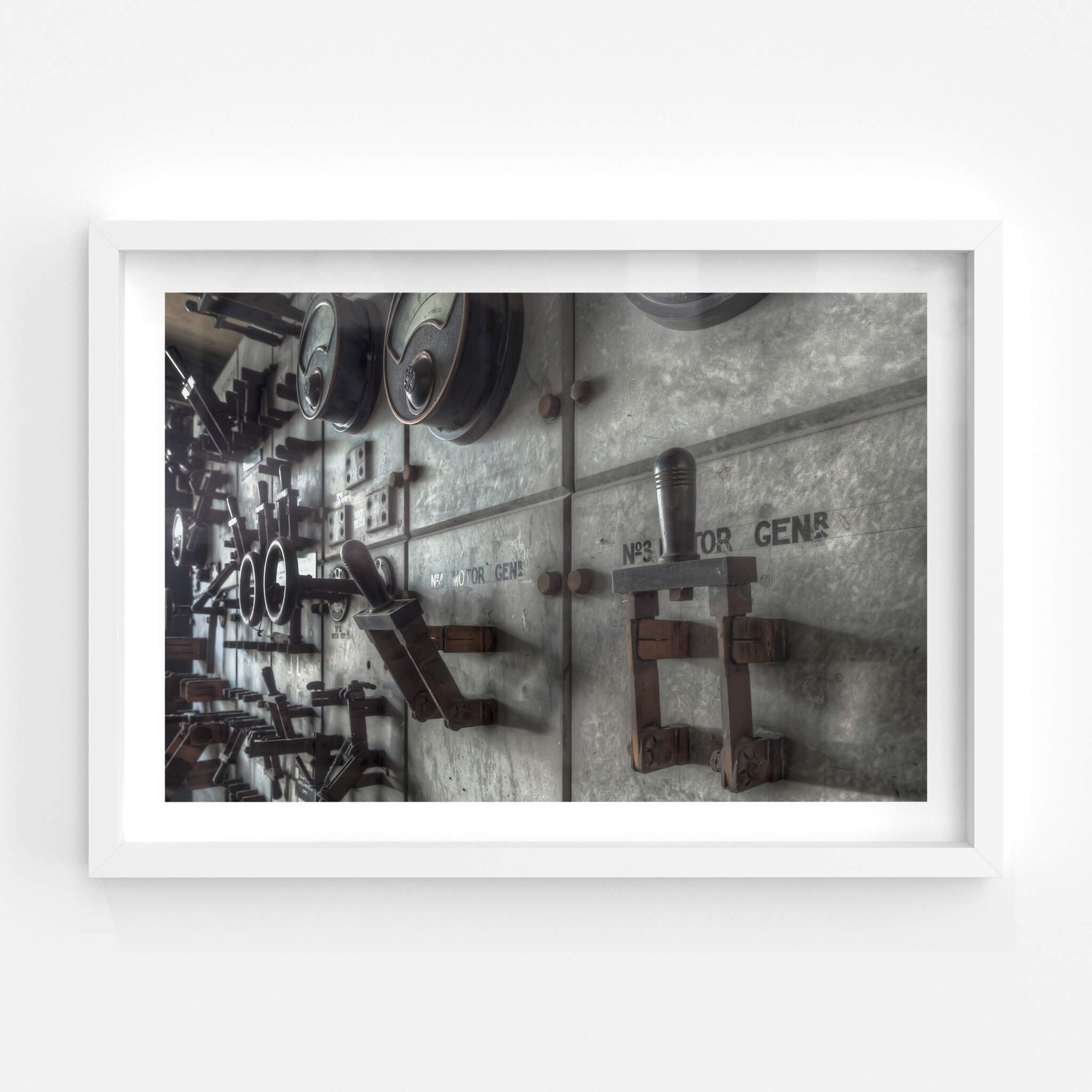 Knife Switches | White Bay Power Station Fine Art Print - Lost Collective Shop