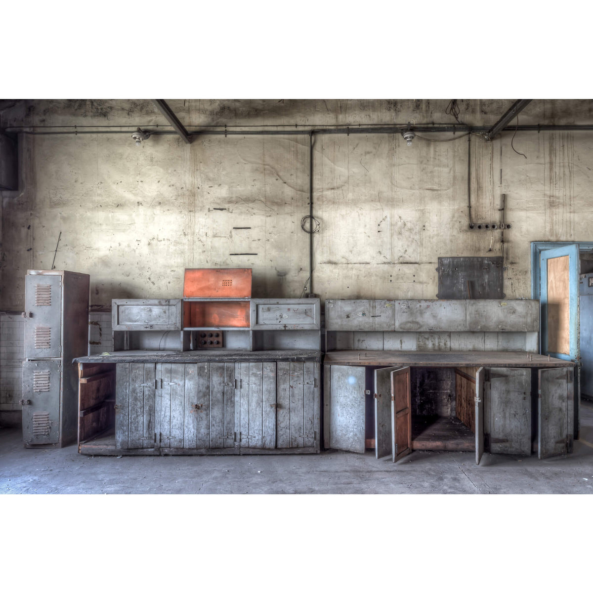 Switch House Workbench | White Bay Power Station Fine Art Print - Lost Collective Shop
