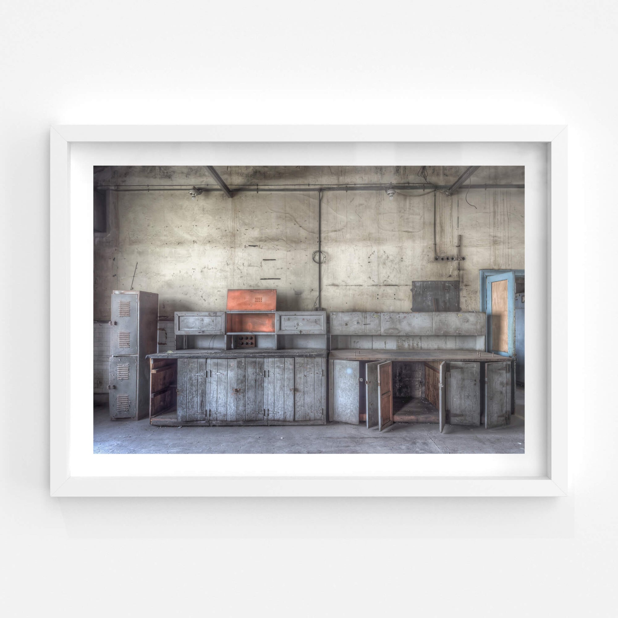 Switch House Workbench | White Bay Power Station Fine Art Print - Lost Collective Shop