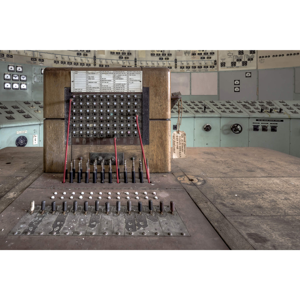 Telephone Exchange | White Bay Power Station Fine Art Print - Lost Collective Shop