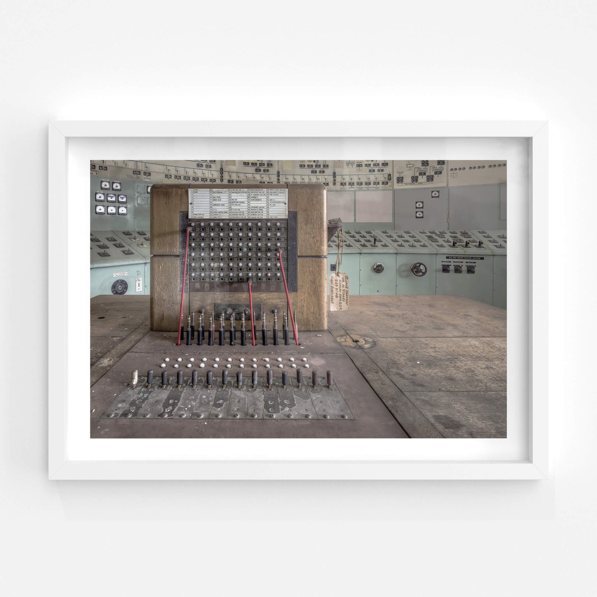 Telephone Exchange | White Bay Power Station Fine Art Print - Lost Collective Shop