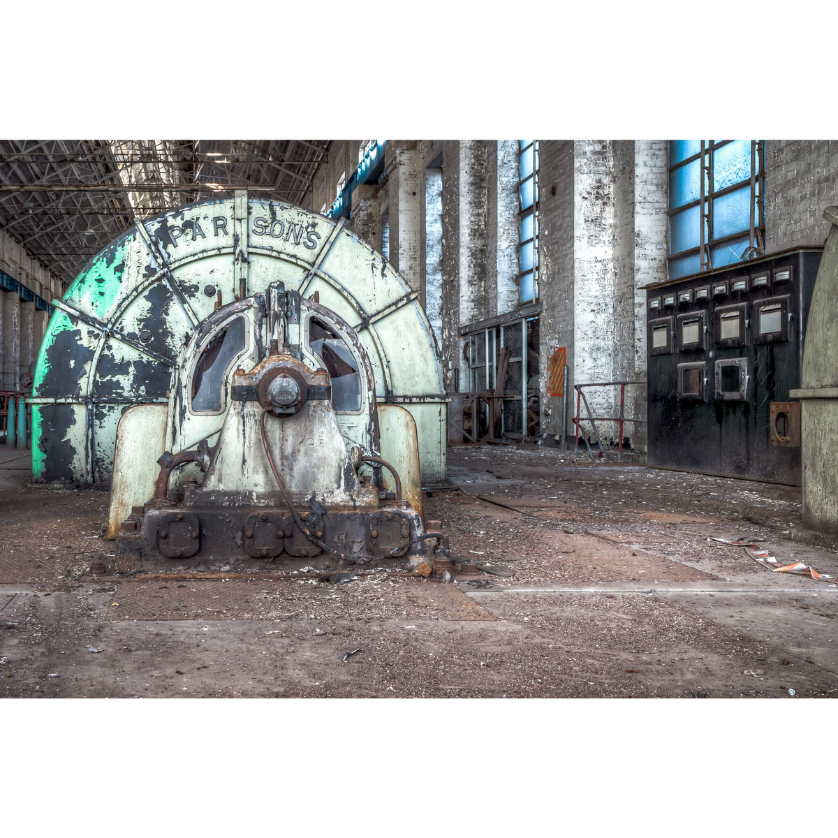 Turbine Governor | White Bay Power Station Fine Art Print - Lost Collective Shop
