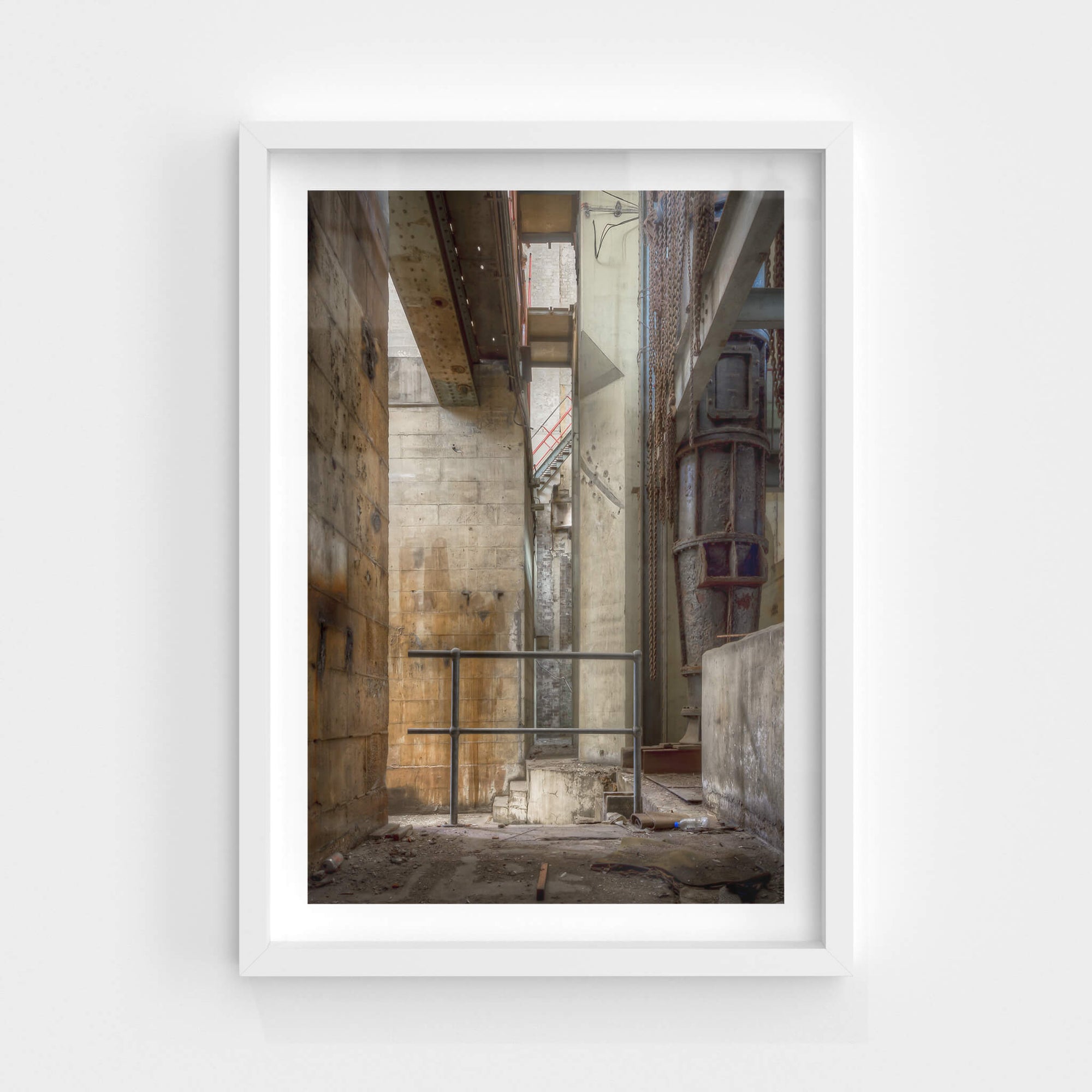 Turbine Hall Basement | White Bay Power Station Fine Art Print - Lost Collective Shop